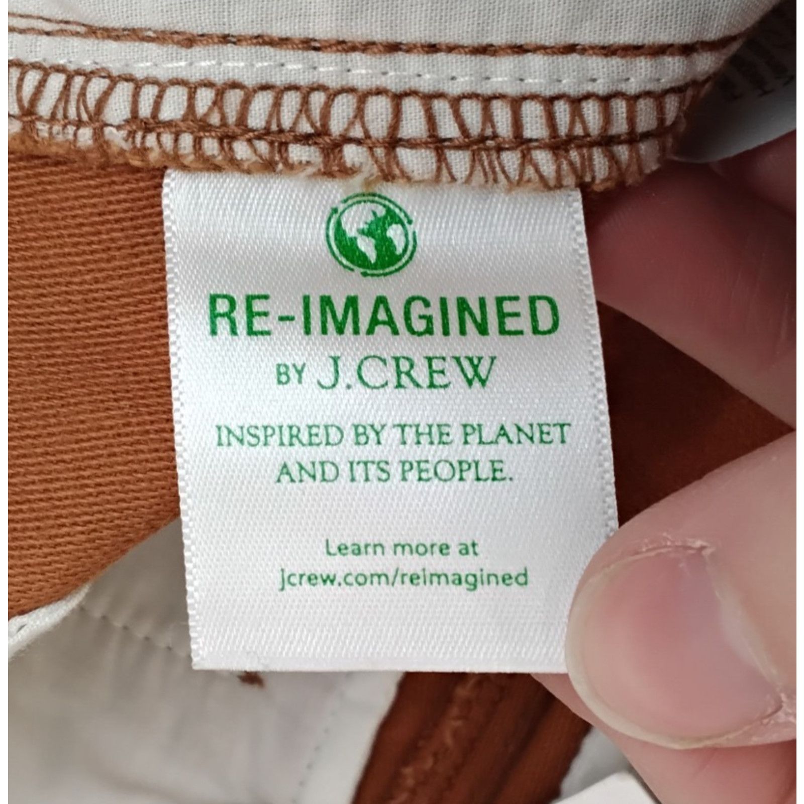 J.Crew J. Crew Straight Pant Women 00 (26"x27") Orange Trouser NWT Size 24" / US 00 / IT 34 - 9 Thumbnail