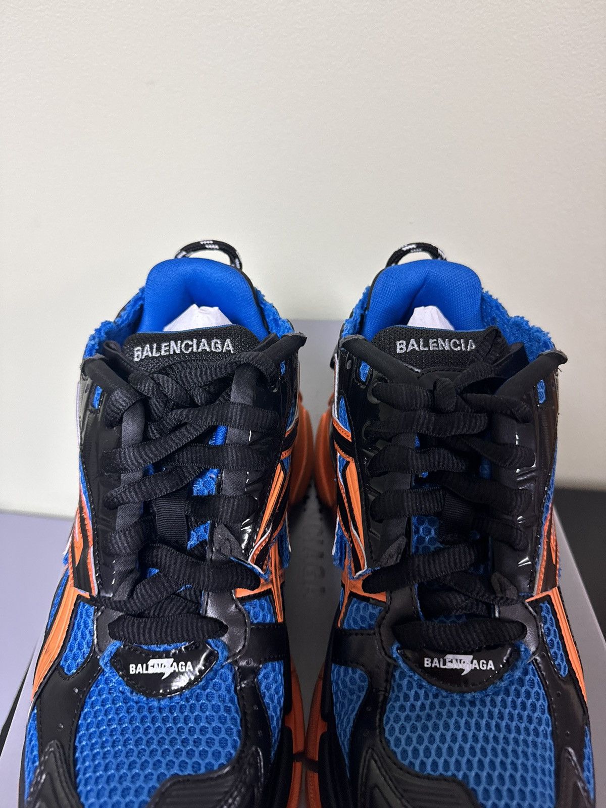 Balenciaga Balenciaga Blue and Orange runner 41 Size US 8 / EU 41 - 4 Thumbnail