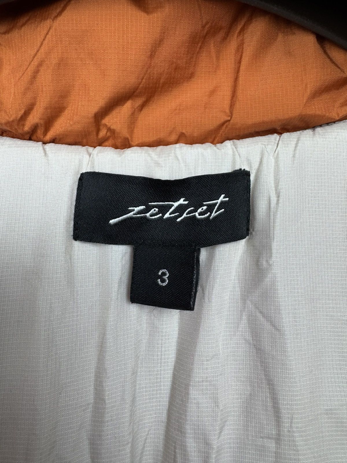 Japanese Brand Jet Set Orange quilted down puffer fur ski jacket Size US L / EU 52-54 / 3 - 10 Thumbnail