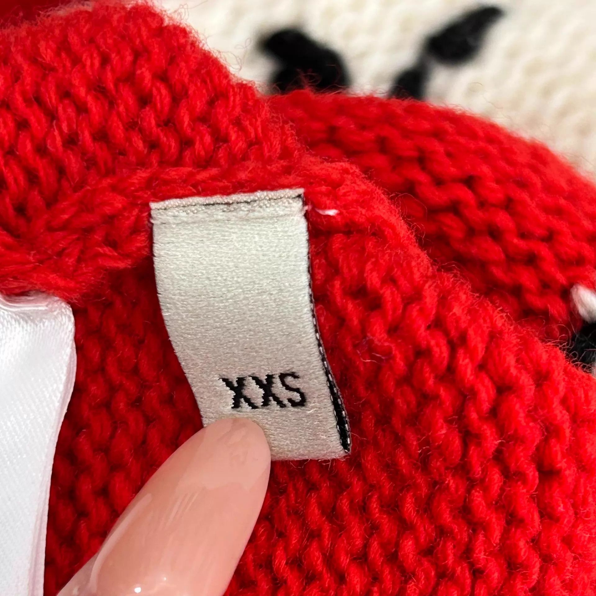 Gucci Gucci Rabbit Pattern Red Sweater XXS Size US XXS / EU 40 - 5 Thumbnail