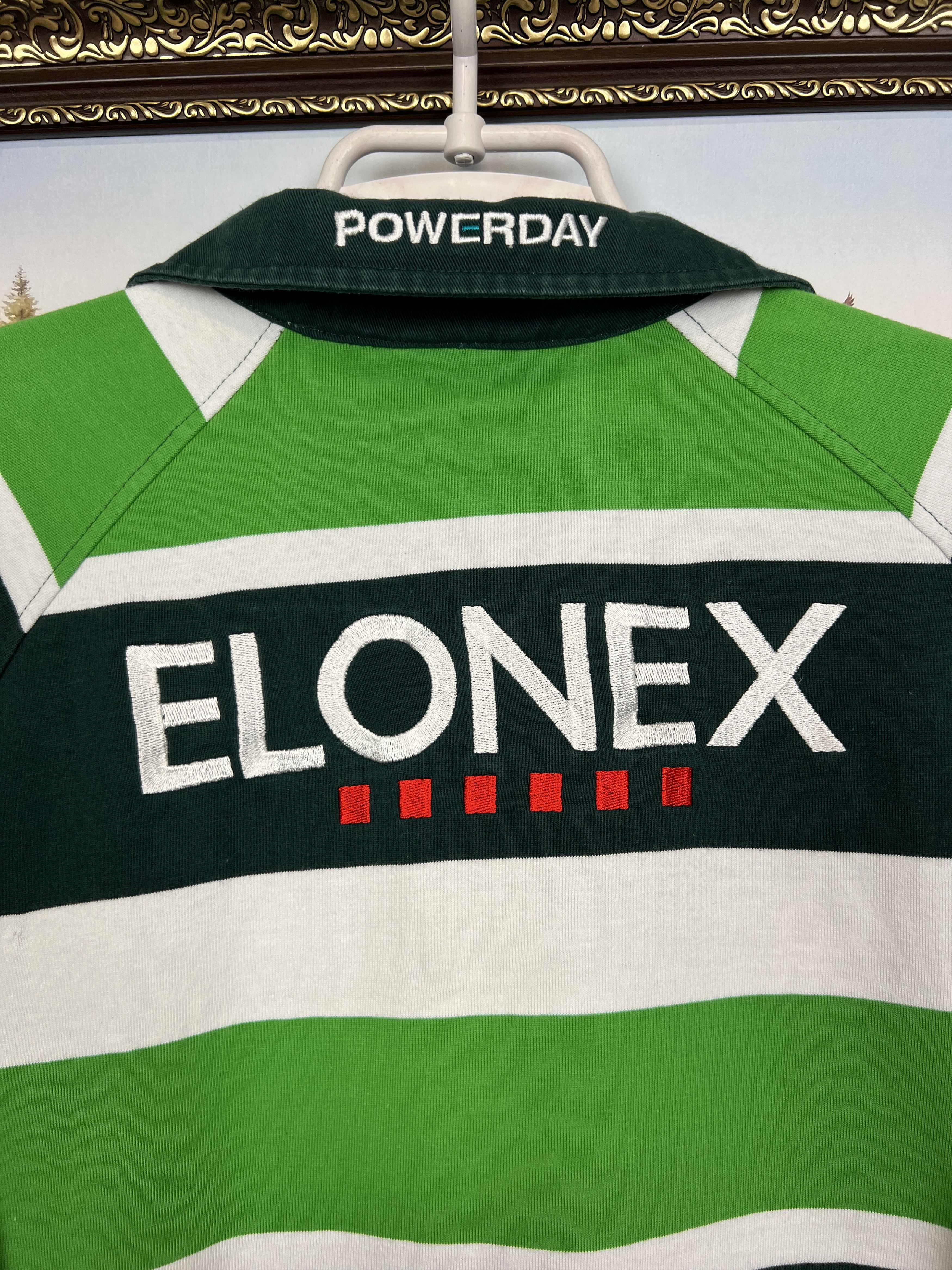 Vintage Vintage London Irish Rugby Union Jersey ISC Powerday Size US L / EU 52-54 / 3 - 14 Thumbnail