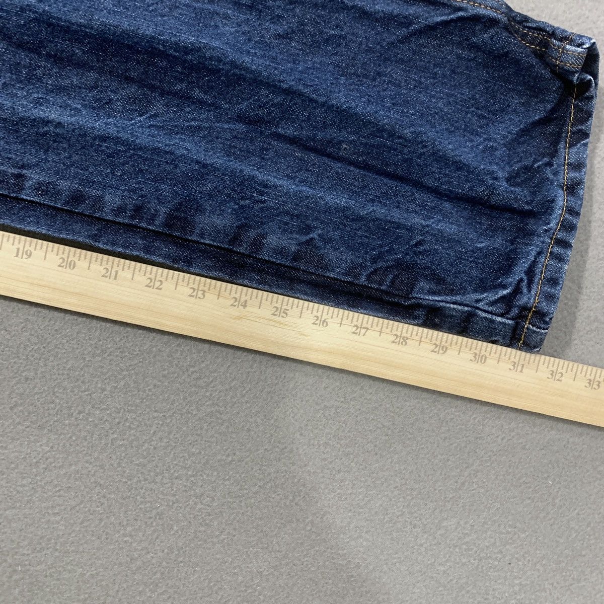 Dickies Dickies Jeans Mens Sz 34 Blue Denim Wide Leg Pants Dark Wash Size US 34 / EU 50 - 11 Thumbnail