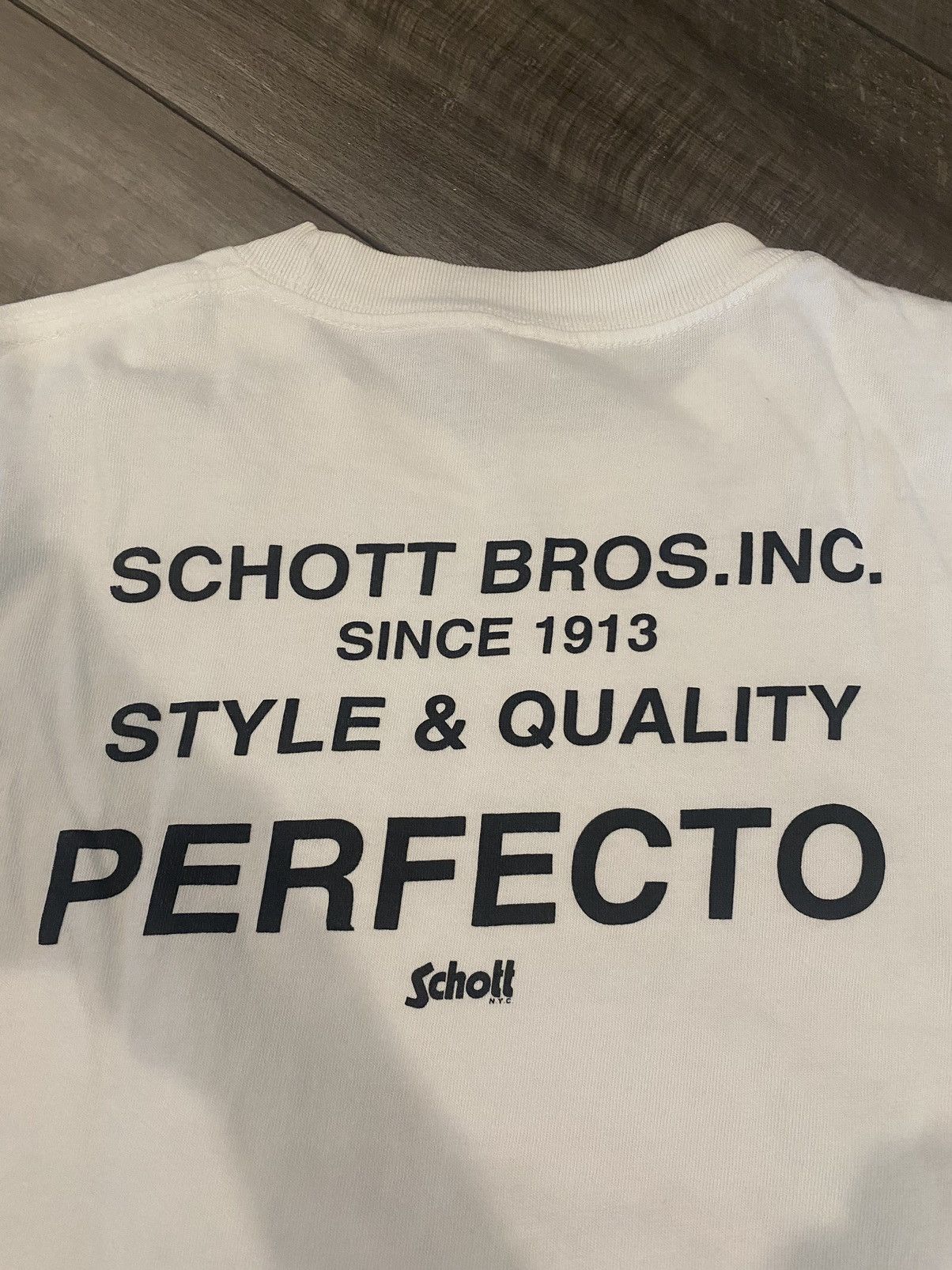 Japanese Brand Vintage Schott Star Tee Size US M / EU 48-50 / 2 - 3 Thumbnail