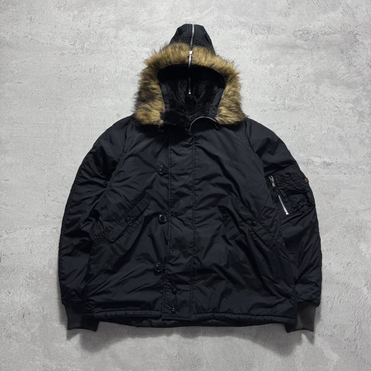 Alpha Industries Alpha Industries Fur Flying Jacket Type N-2B Size US L / EU 52-54 / 3 - 2 Thumbnail