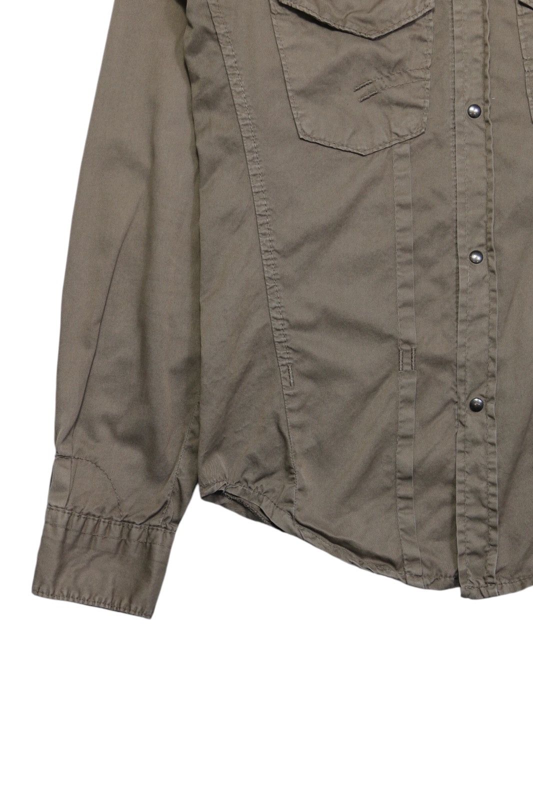 Neil Barrett × Vintage 2000s NEIL BARRETT SLIM WESTERN SHIRT Size US S / EU 44-46 / 1 - 4 Thumbnail