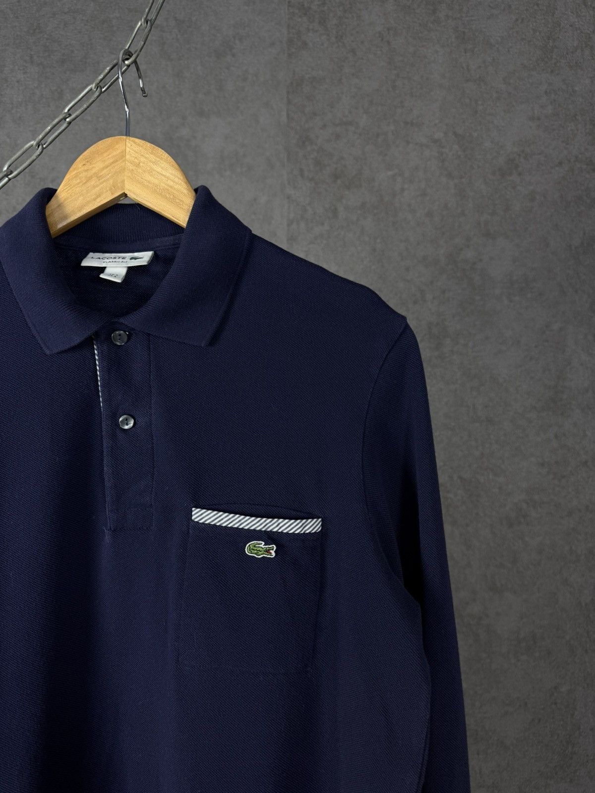 Lacoste Lacoste designer logo pocket polo sweatshirt Size US S / EU 44-46 / 1 - 2 Thumbnail