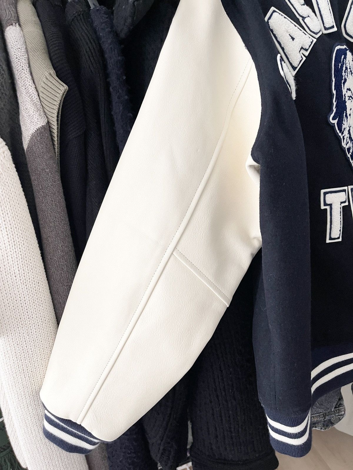 Human Made × Undercover ARCHIVAL! Undercover x Human Made Last Orgy 2 Varsity Jacket Size US L / EU 52-54 / 3 - 9 Thumbnail