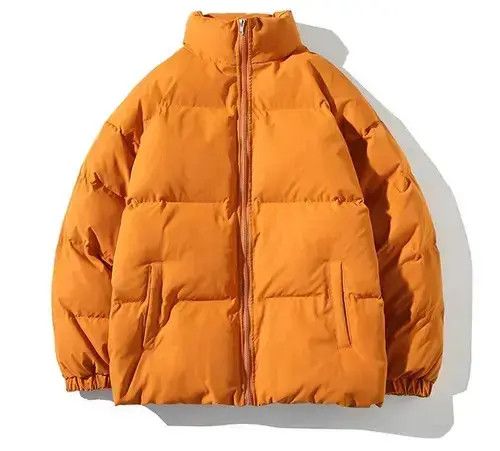 Japanese Brand Orange japanese puffer jacket Size US XL / EU 56 / 4 - 4 Thumbnail