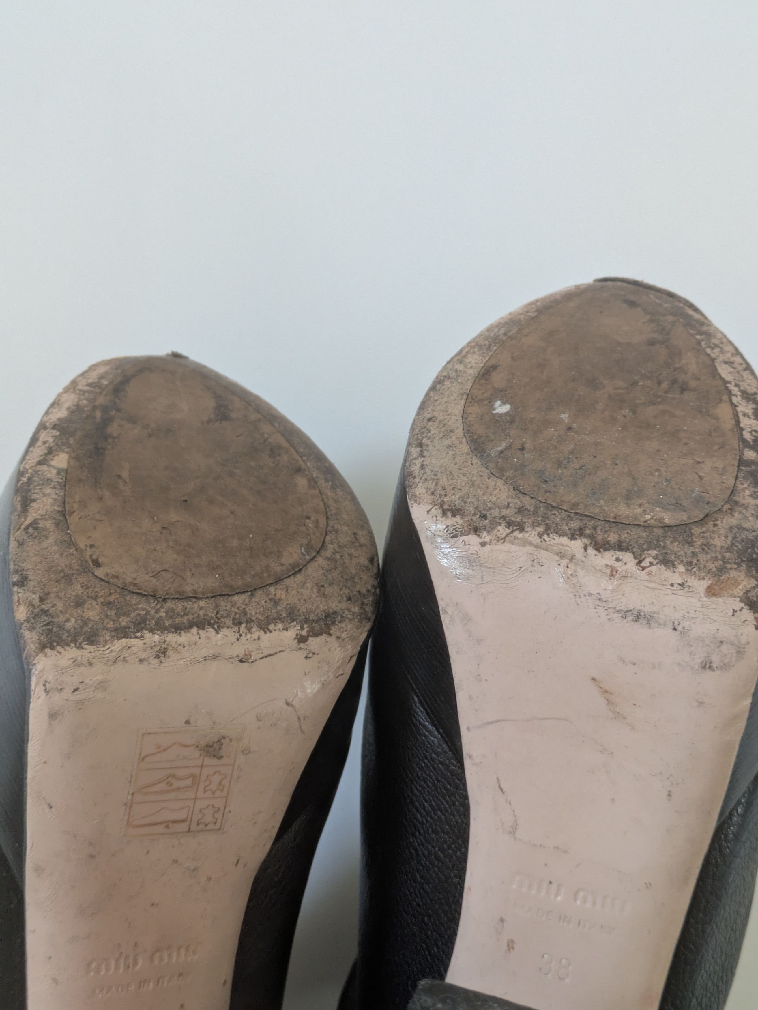 Miu Miu Miu Miu black heeled platform ankle boots Size US 7 / IT 37 - 9 Thumbnail
