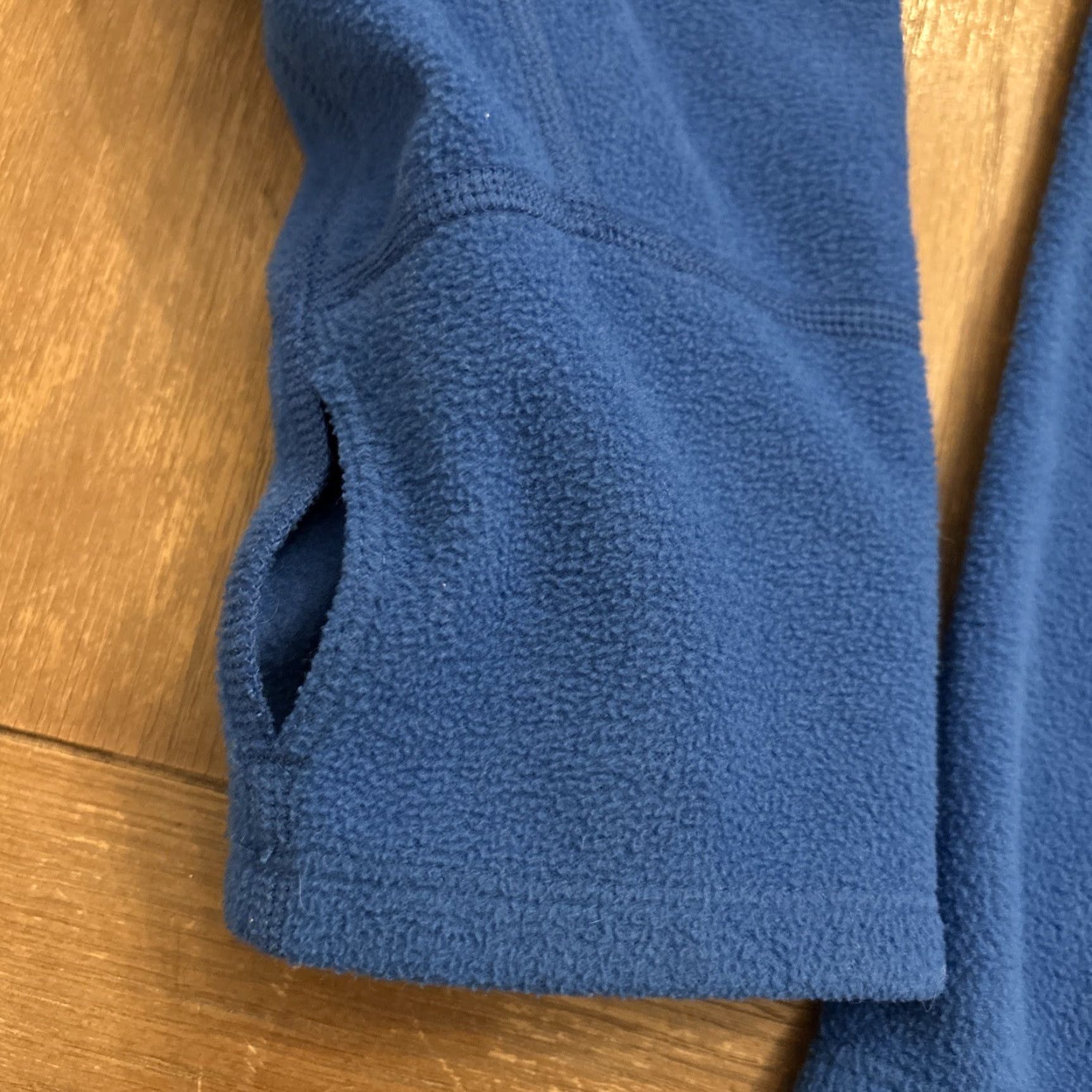 The North Face The North Face 1/4 Zip Mens XL Blue Lightweight Fleece Pullover Mock Neck Shirt Size US XL / EU 56 / 4 - 4 Thumbnail