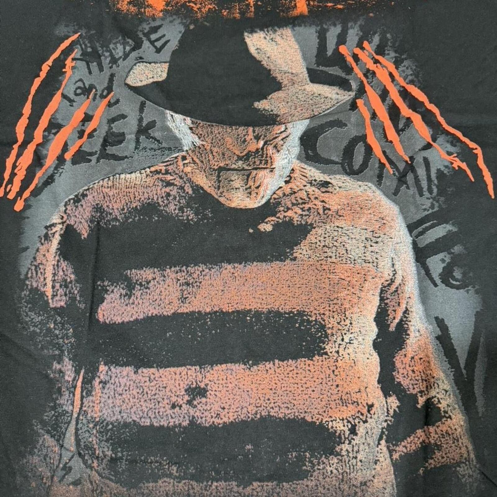 Ed Hardy Freddy Krueger black cotton t-shirt Size US M / EU 48-50 / 2 - 4 Thumbnail