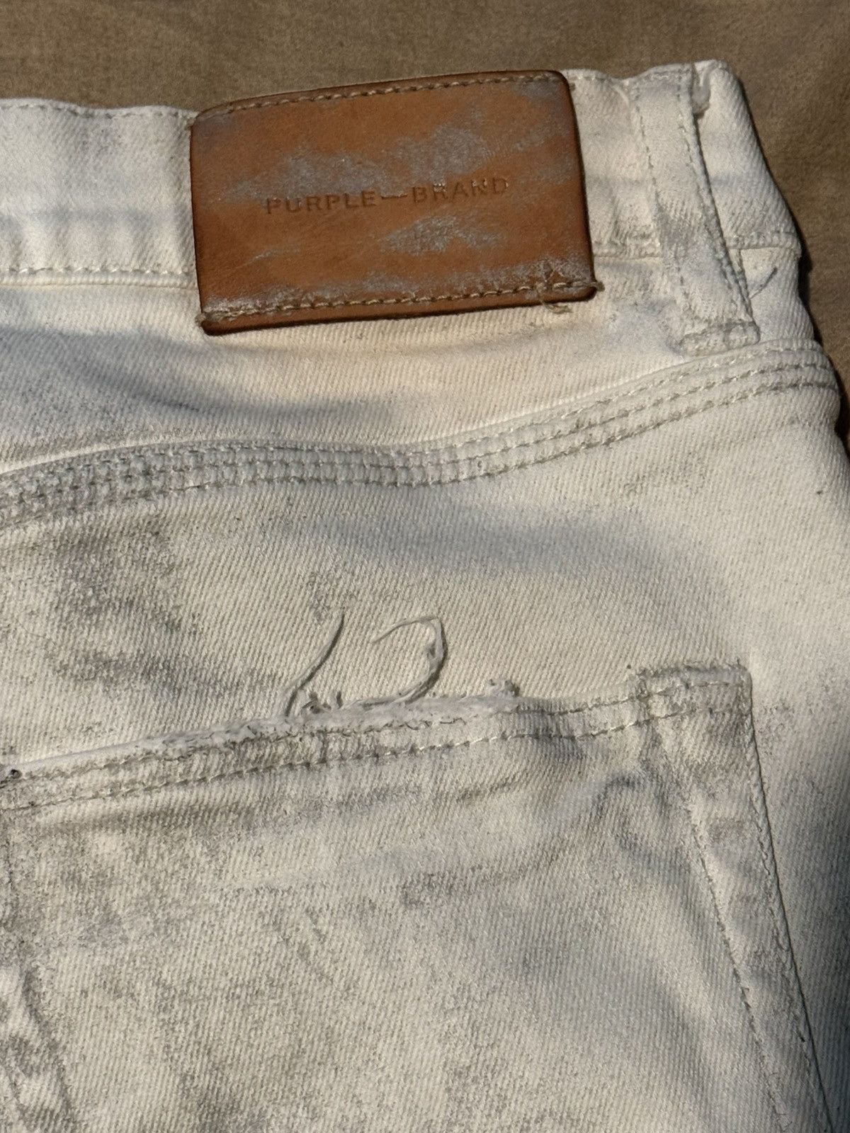 Purple Brand Purple jeans white/grey size 31 Size US 31 - 3 Thumbnail