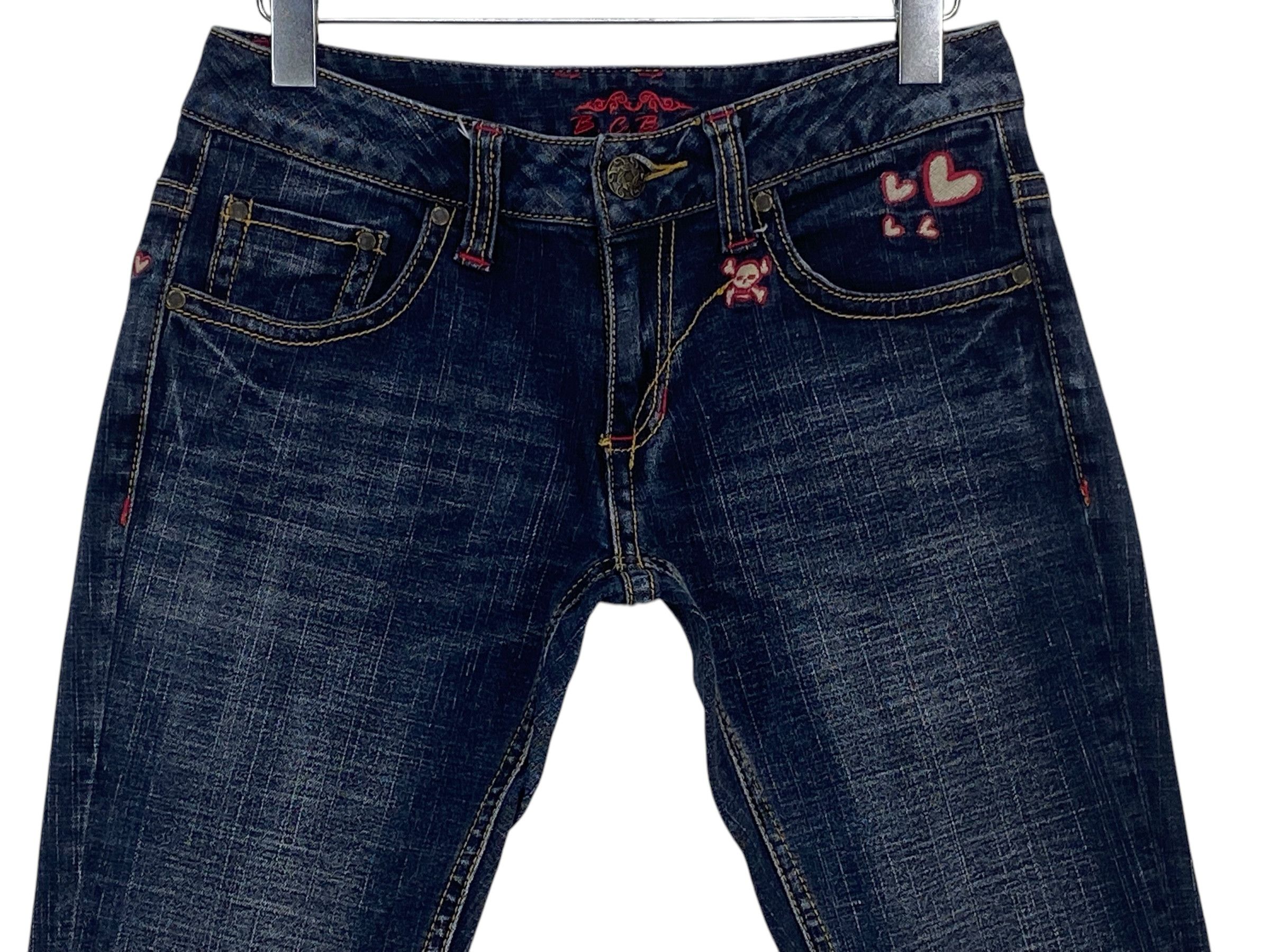 Japanese Brand BCBG Bootcut Denim Jeans Flare Jeans Pants New Age Cowboys Size 26" / US 2 / IT 38 - 3 Thumbnail