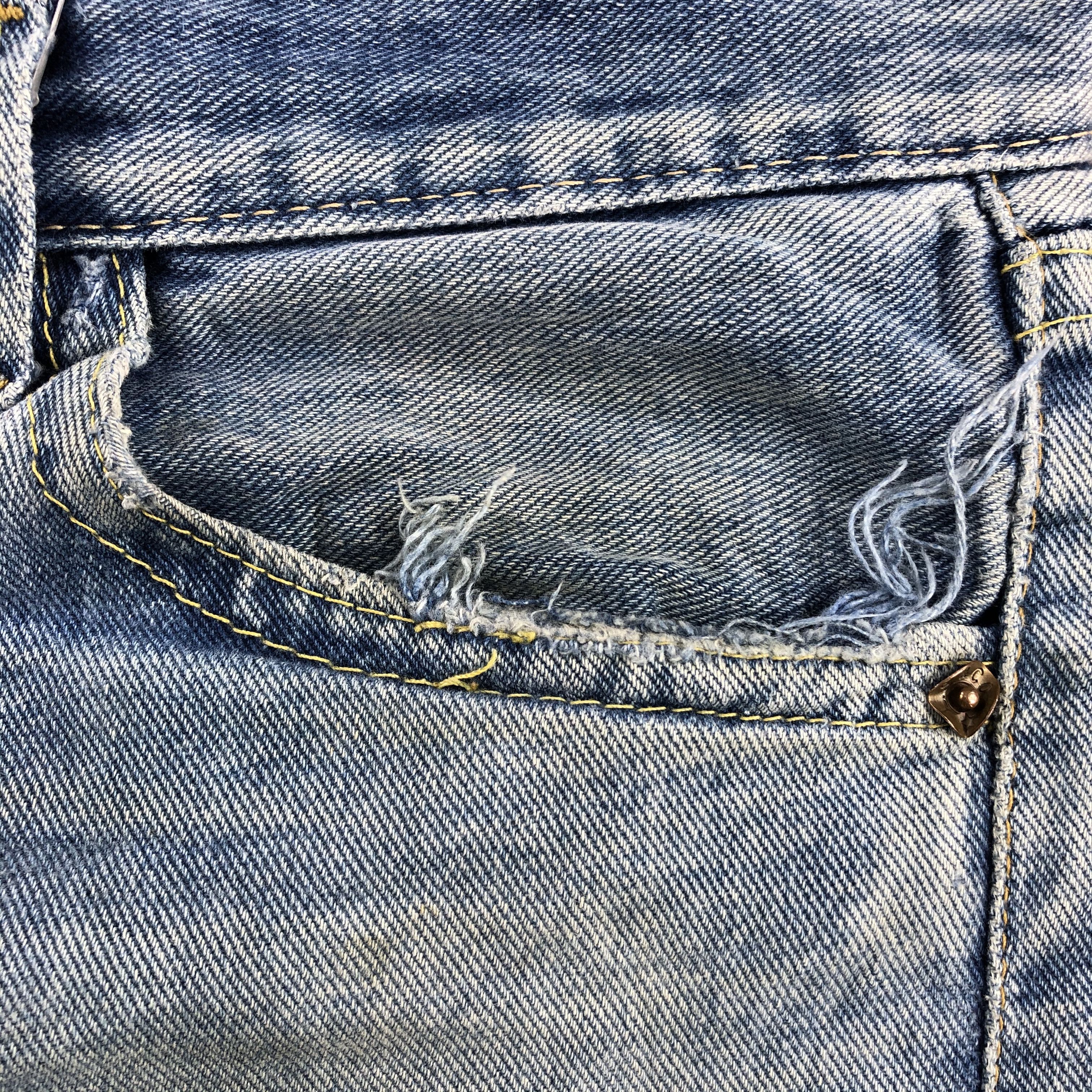 Levi's × Vintage 90s Vintage Light Wash Levis 901 Jeans-JM2359 Size US 34 / EU 50 - 11 Thumbnail