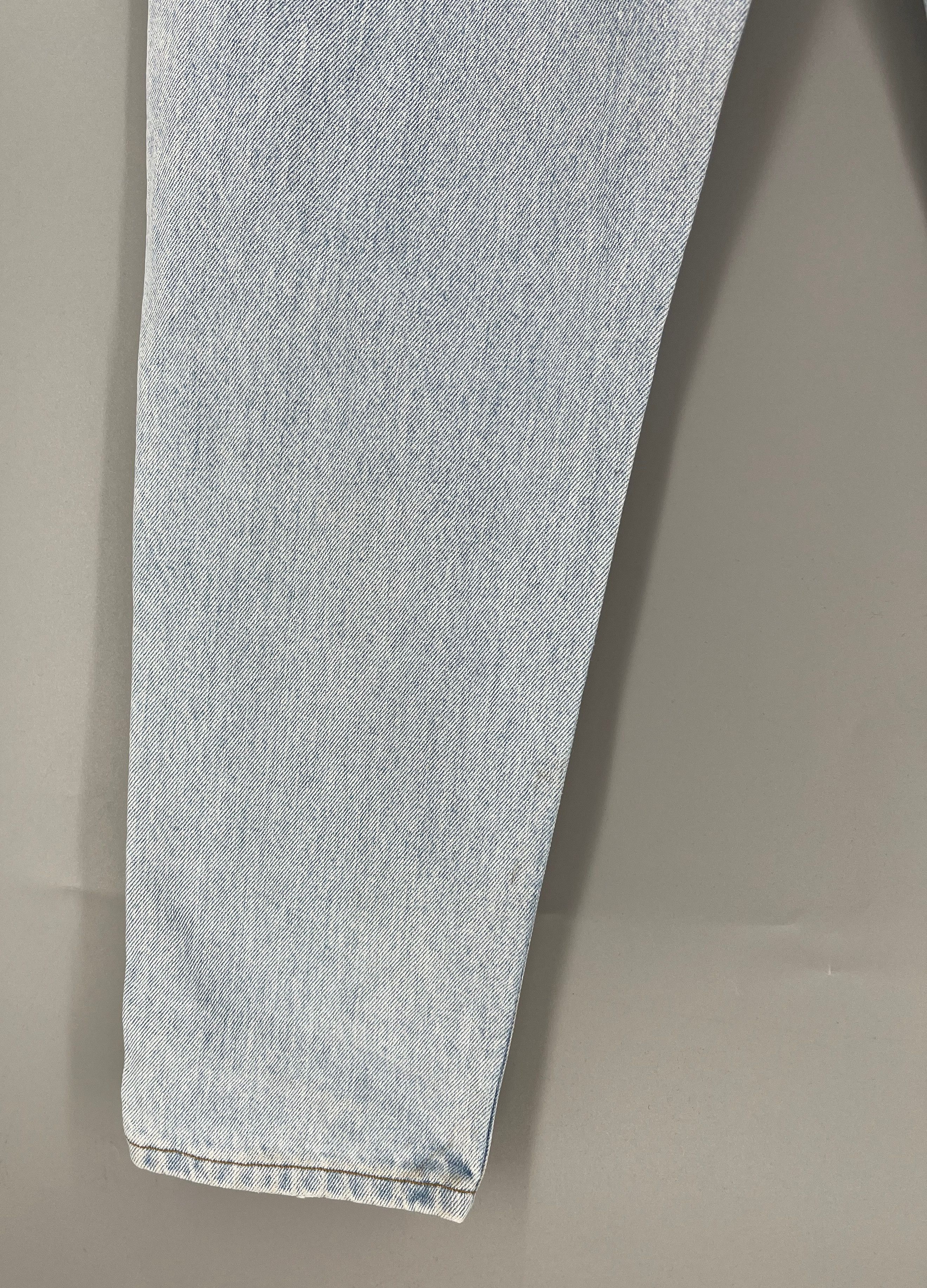 Levi's Vintage Levi’s 512 Slim Fit Straight Leg Light Blue Jeans Size US 30 / EU 46 - 13 Thumbnail
