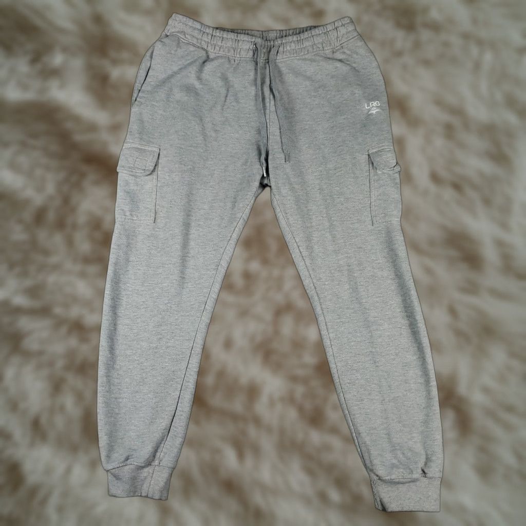 Vintage LRG Pants Mens Large Gray Cargo Jogger Size US 33 - 1 Thumbnail