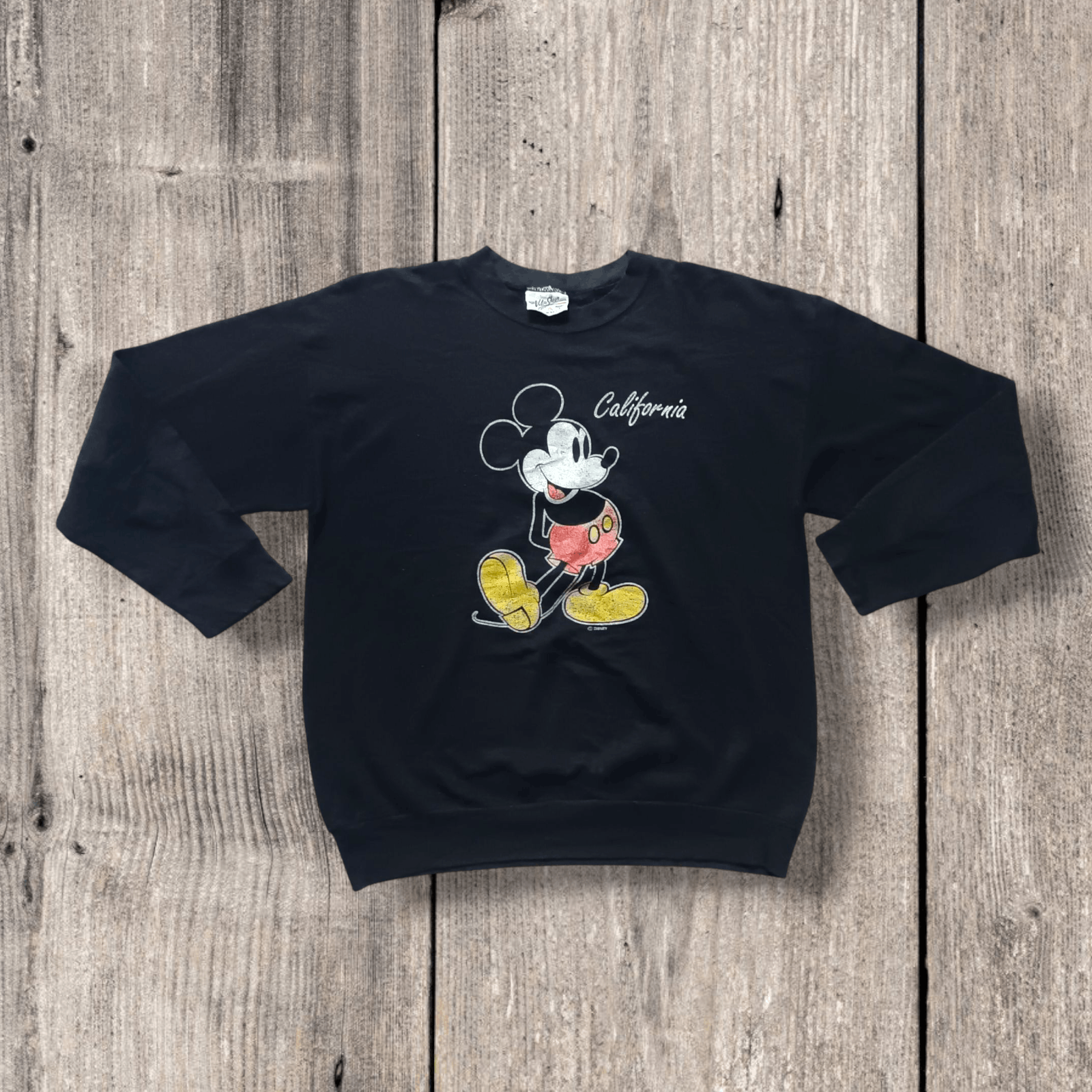 Velva Sheen Vintage | California Mickey Disney | Knitwear Size US L / EU 52-54 / 3 - 1 Thumbnail