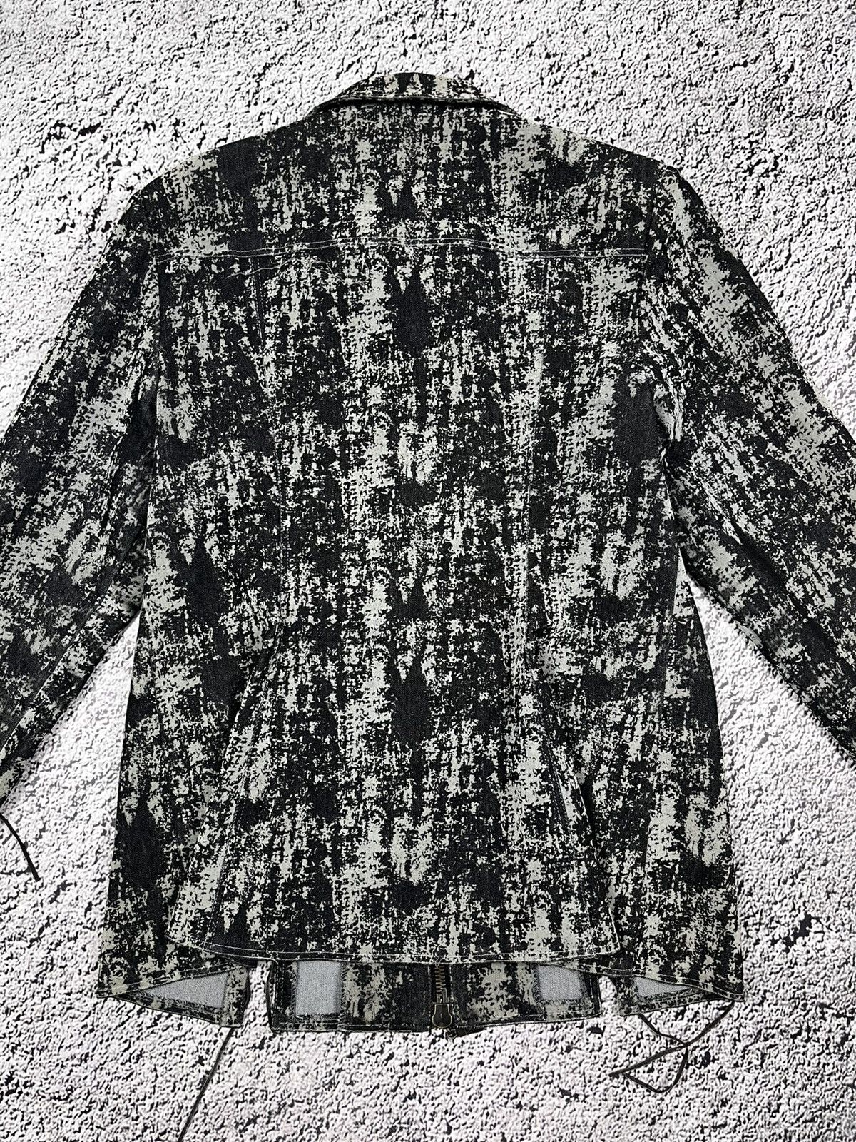 Vintage Vintage Y2K abstract blazer jacket avantgarde bondage Size L / US 10 / IT 46 - 9 Thumbnail