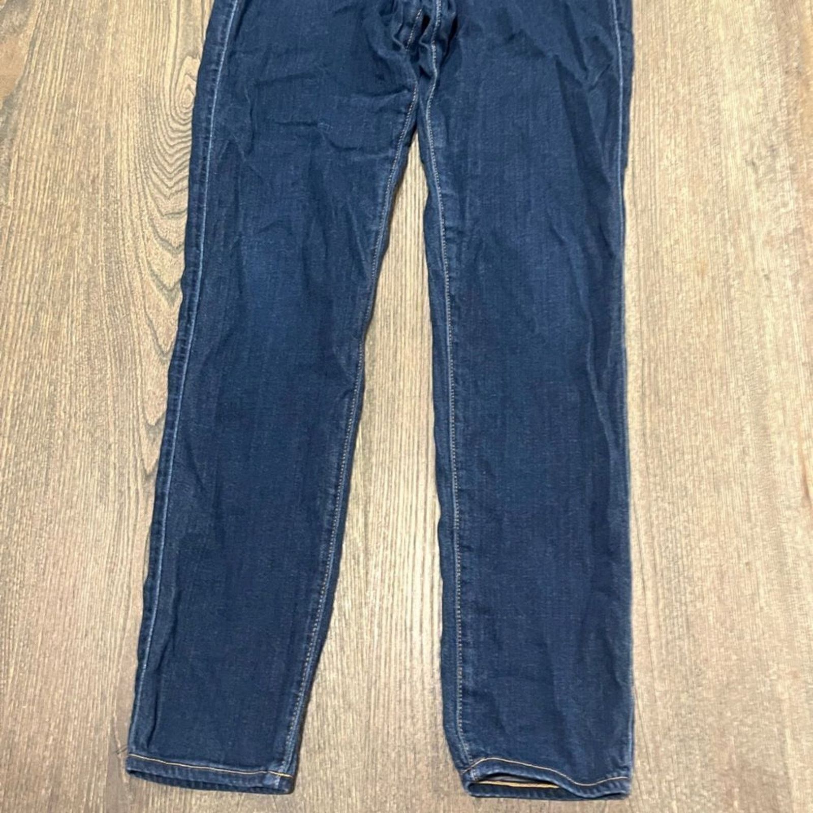 Vintage Adriana Goldsmith Womens Skinny Jeans Stretch Denim Size 32R Size 32" / US 10 / IT 46 - 2 Thumbnail