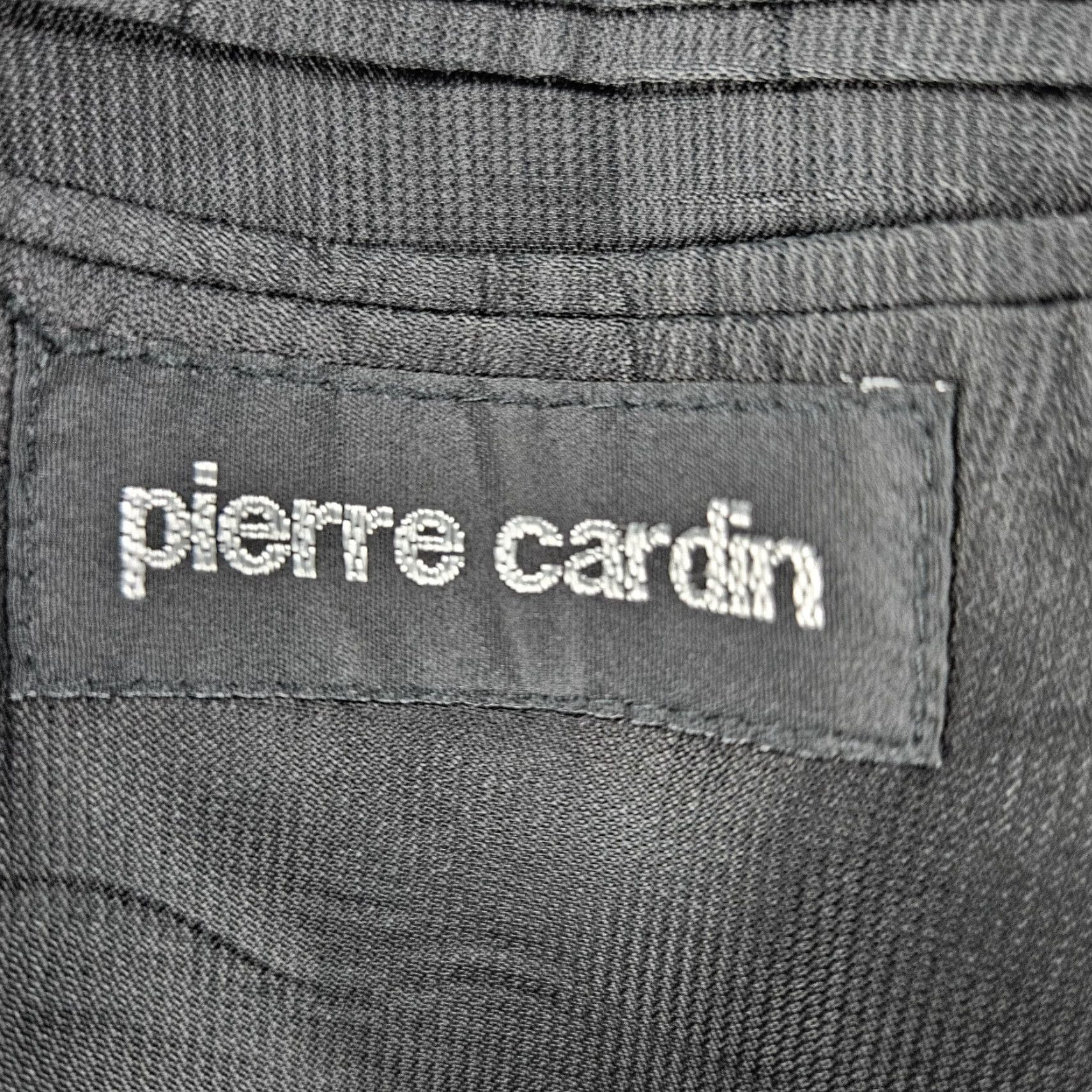 Pierre Cardin Pierre Cardin Blazer Sport Coat Notch Ventless 4 Button Wool Black 52XL Big & Tall Mens Jacket Size 52R - 3 Thumbnail
