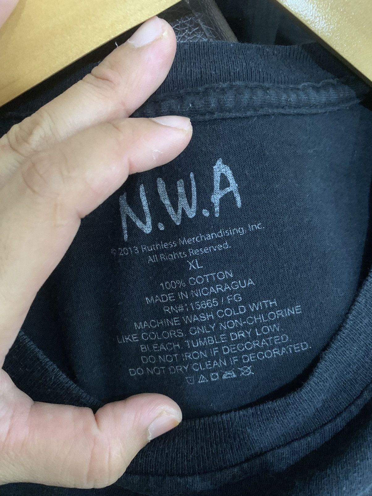 Rap Tees 2013 NWA Rapper T-Shirt Size US XL / EU 56 / 4 - 10 Thumbnail