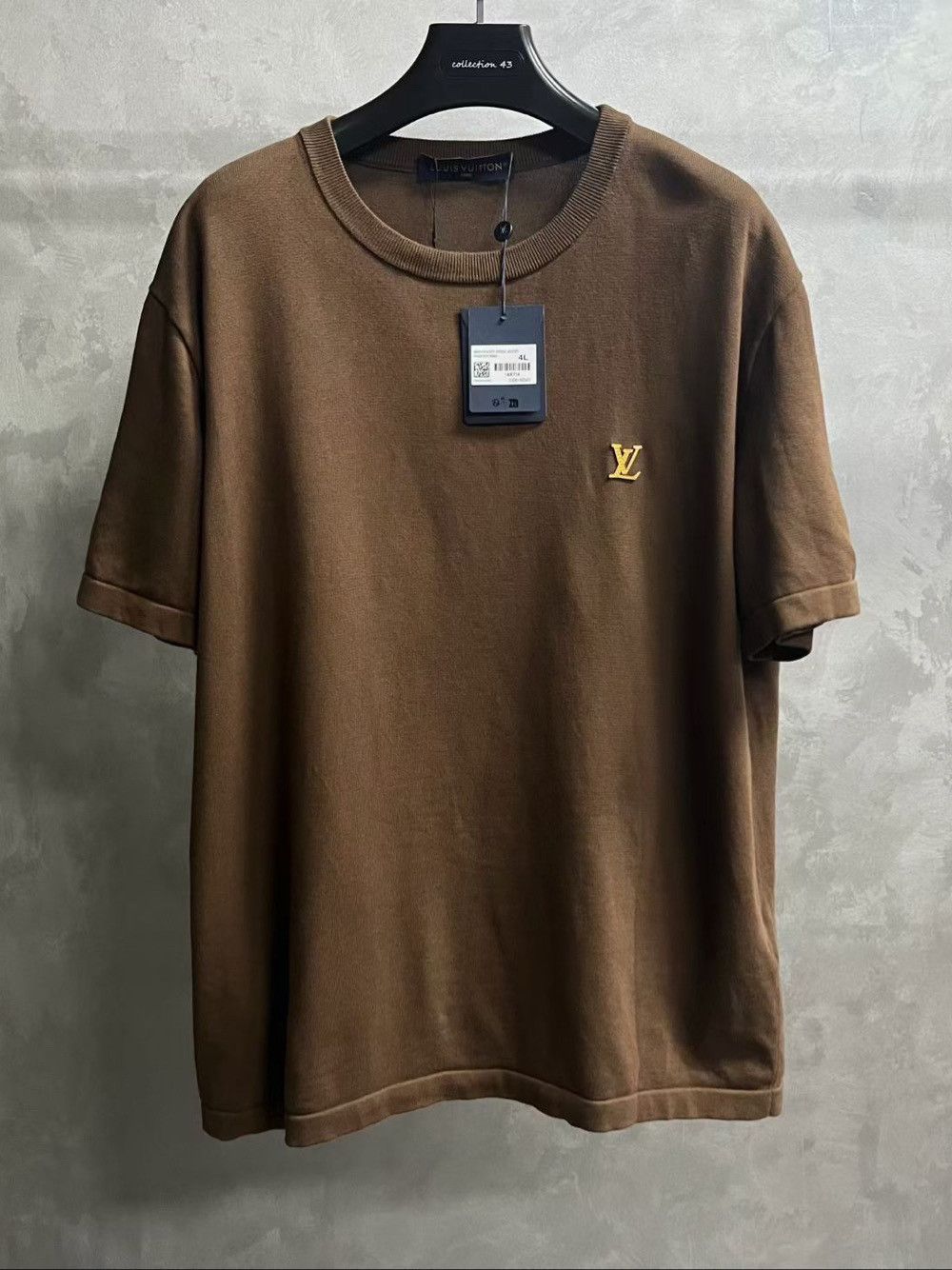 Louis Vuitton Louis Vuitton Logo Knit T-Shirt Size XL Size US XL / EU 56 / 4 - 1 Thumbnail