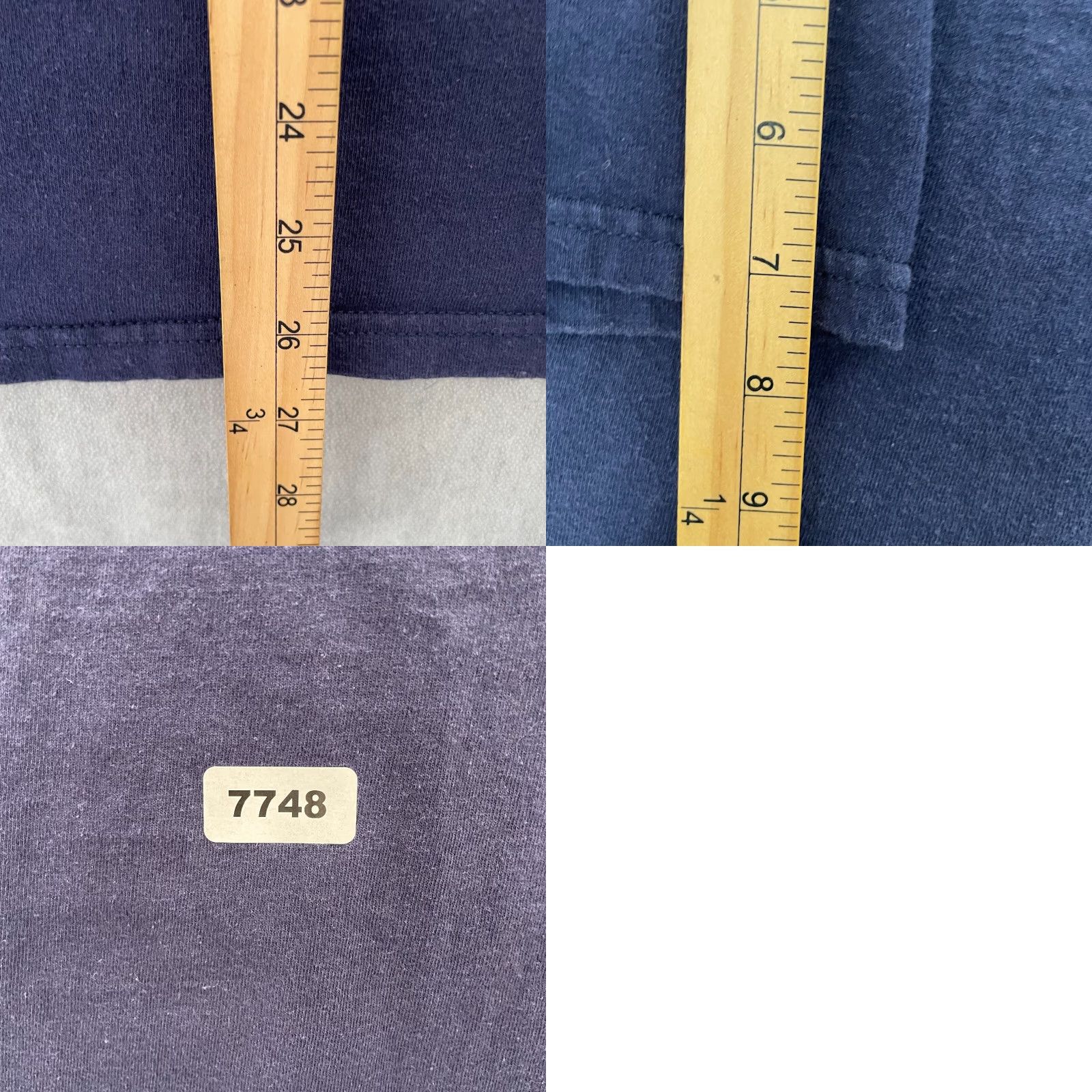Nike VINTAGE Nike Shirt Adult Large Blue Just Do It. Crew Neck Short Sleeve Mens L - T-Shirt - Solid Pattern - USA Theme - 80s/90s Style Size US L / EU 52-54 / 3 - 8 Thumbnail
