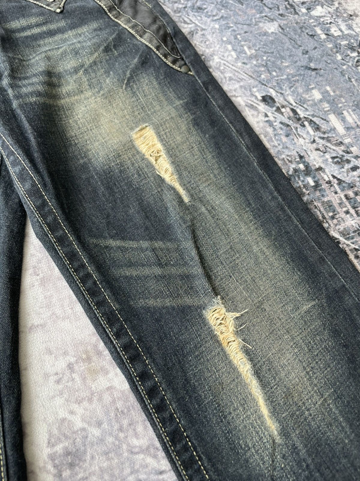 Japanese Brand × Tornado Mart × semanticdesign Big Train Studed Tornado Mart Style Jeans Size US 30 / EU 46 - 5 Thumbnail