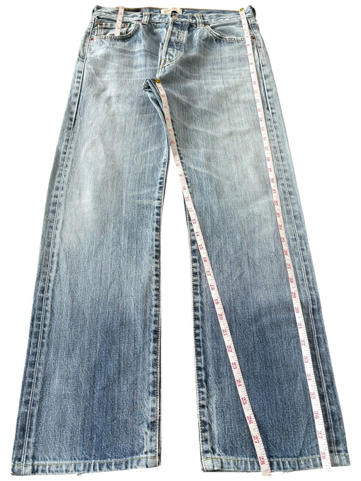 Levi's Vintage 90s Levis 501 Stonewashed Loose Jeans Size US 30 / EU 46 - 11 Thumbnail