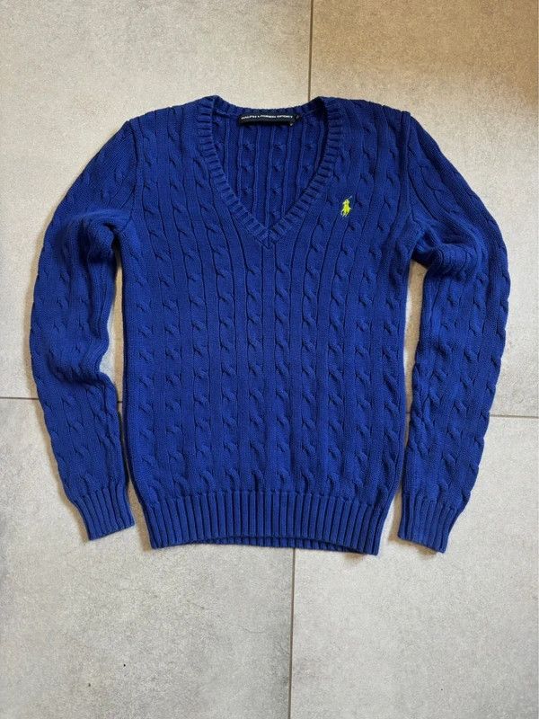 Polo Ralph Lauren Ralph Lauren Sport Sweatshirt Cable Knit XS Pony Size XS / US 0-2 / IT 36-38 - 2 Thumbnail