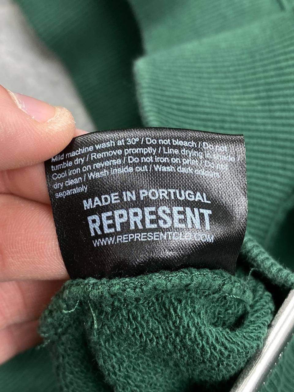 Represent Clo. Represent Owners Club Sweatshirt Big Logo Men Size L Green Size US L / EU 52-54 / 3 - 11 Thumbnail