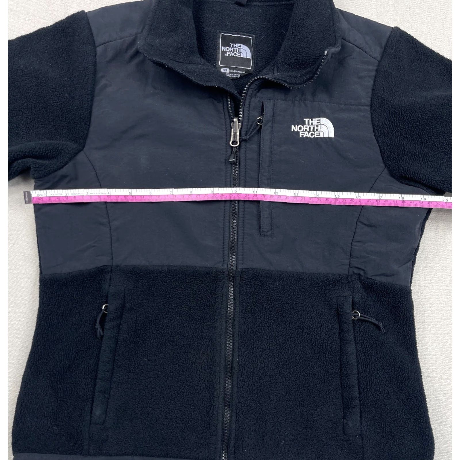 The North Face VINTAGE The North Face Denali Jacket Womens Small Black Full Zip Ski Size S / US 4 / IT 40 - 4 Thumbnail