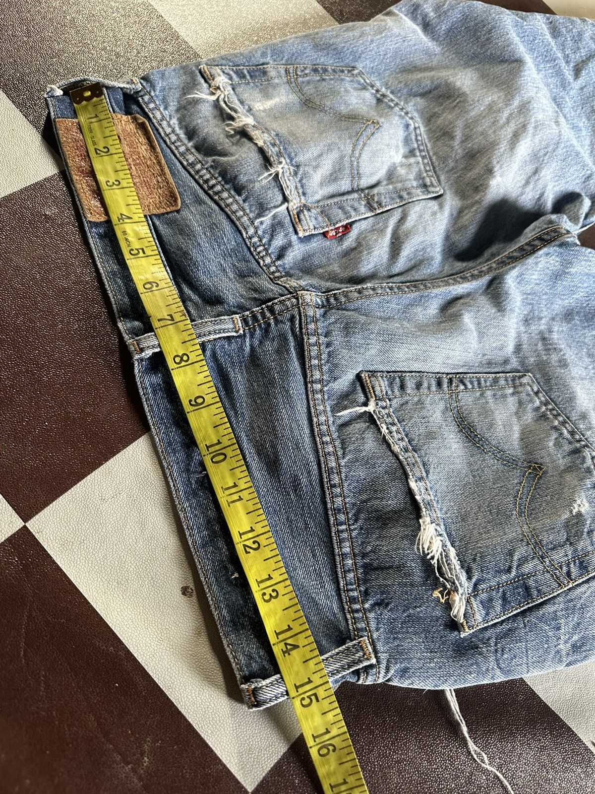 Levi's Vintage Levi’s distressed style denim jeans Size US 30 / EU 46 - 11 Thumbnail