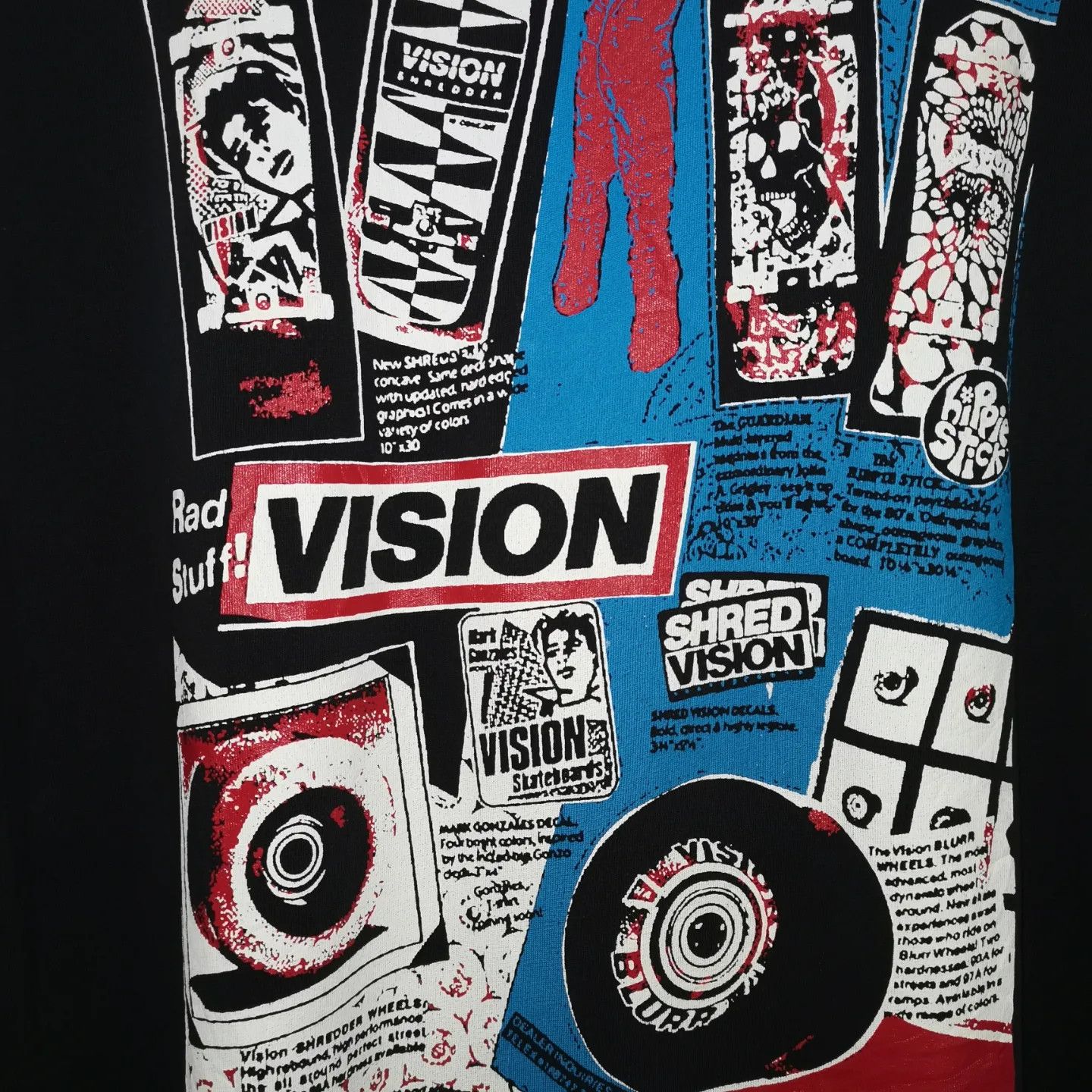 Shorty's Skateboards × Vintage × Vision Streetwear Vision skateboards mark Gonzales shirt rare Size US L / EU 52-54 / 3 - 7 Thumbnail