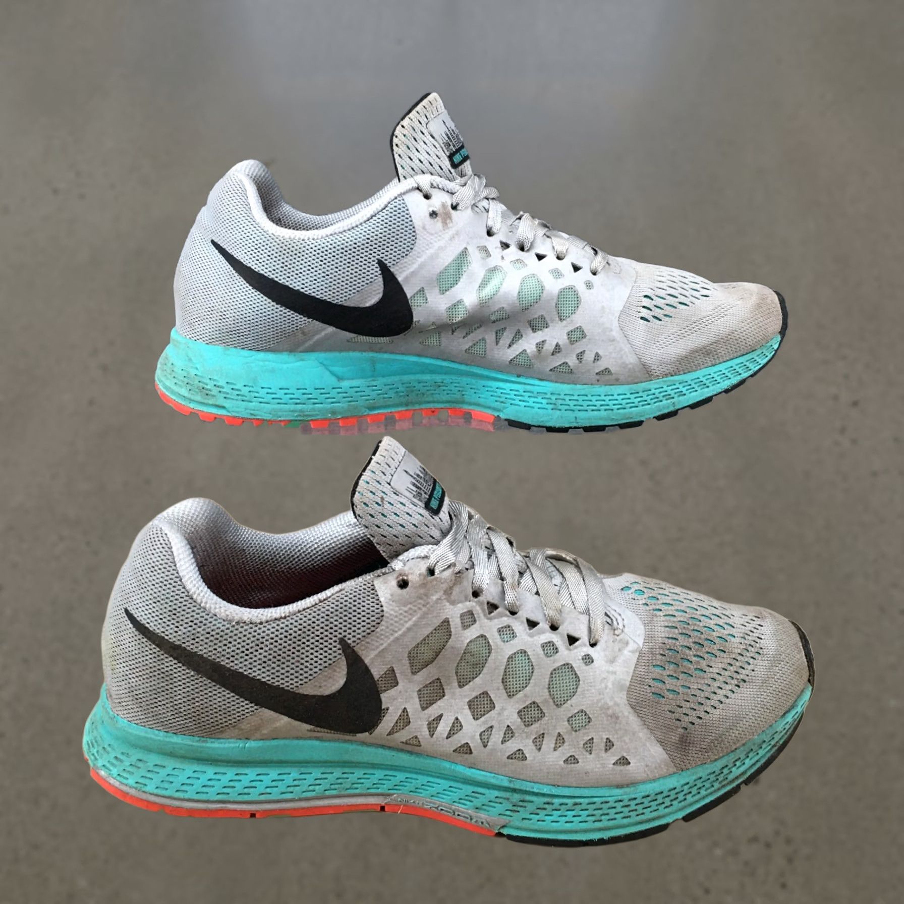 Nike Nike Shoes Womens 9 Air Zoom Pegasus 31 Athletic Sneaker Gray Low Top 705414-003 Size M / US 6-8 / IT 42-44 - 1 Thumbnail