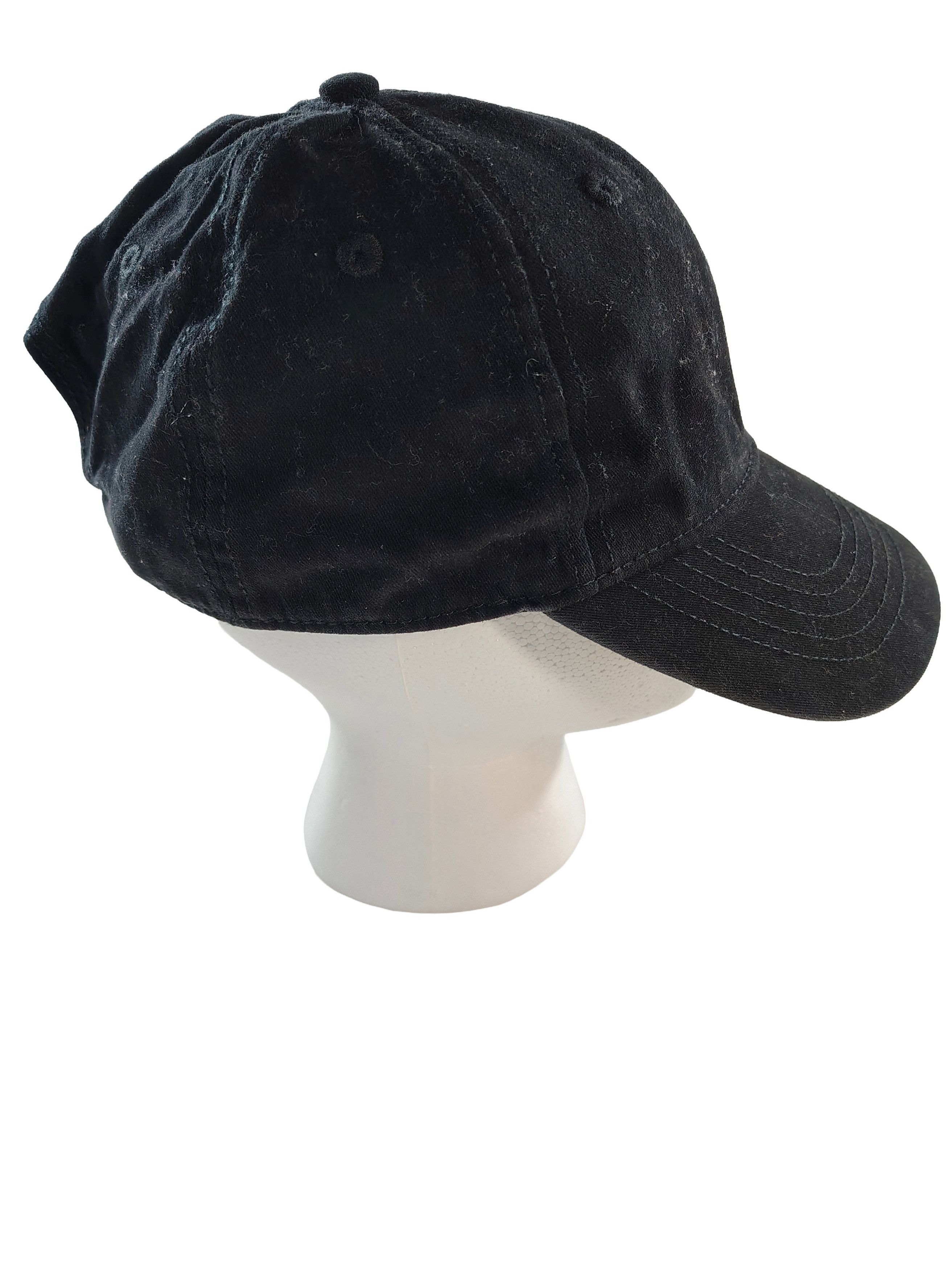 Other Men's Black Plain Baseball Cap Size ONE SIZE - 4 Thumbnail
