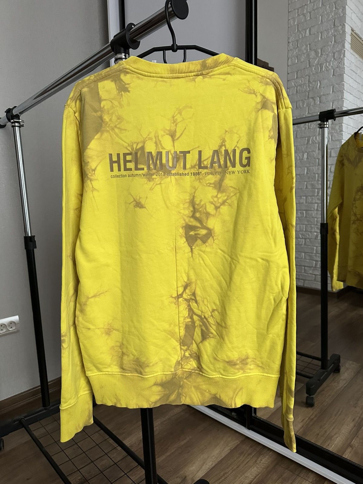 Helmut Lang Helmut Lang Tie Dye Sweatshirt Crewneck Size US L / EU 52-54 / 3 - 3 Thumbnail