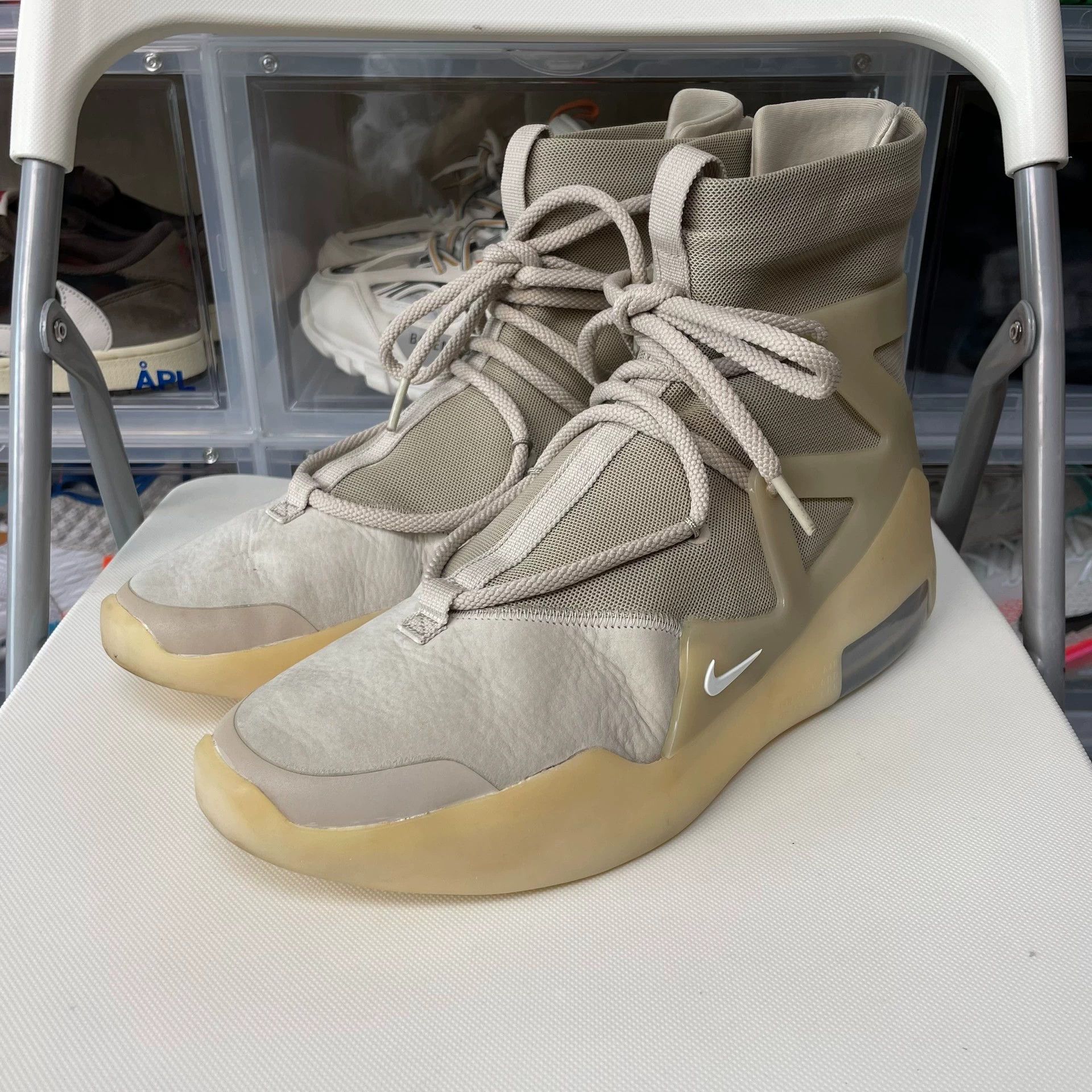 Nike Nike Air Fear of God 1 Oatmeal White 43 Size US 10 / EU 43 - 1 Thumbnail