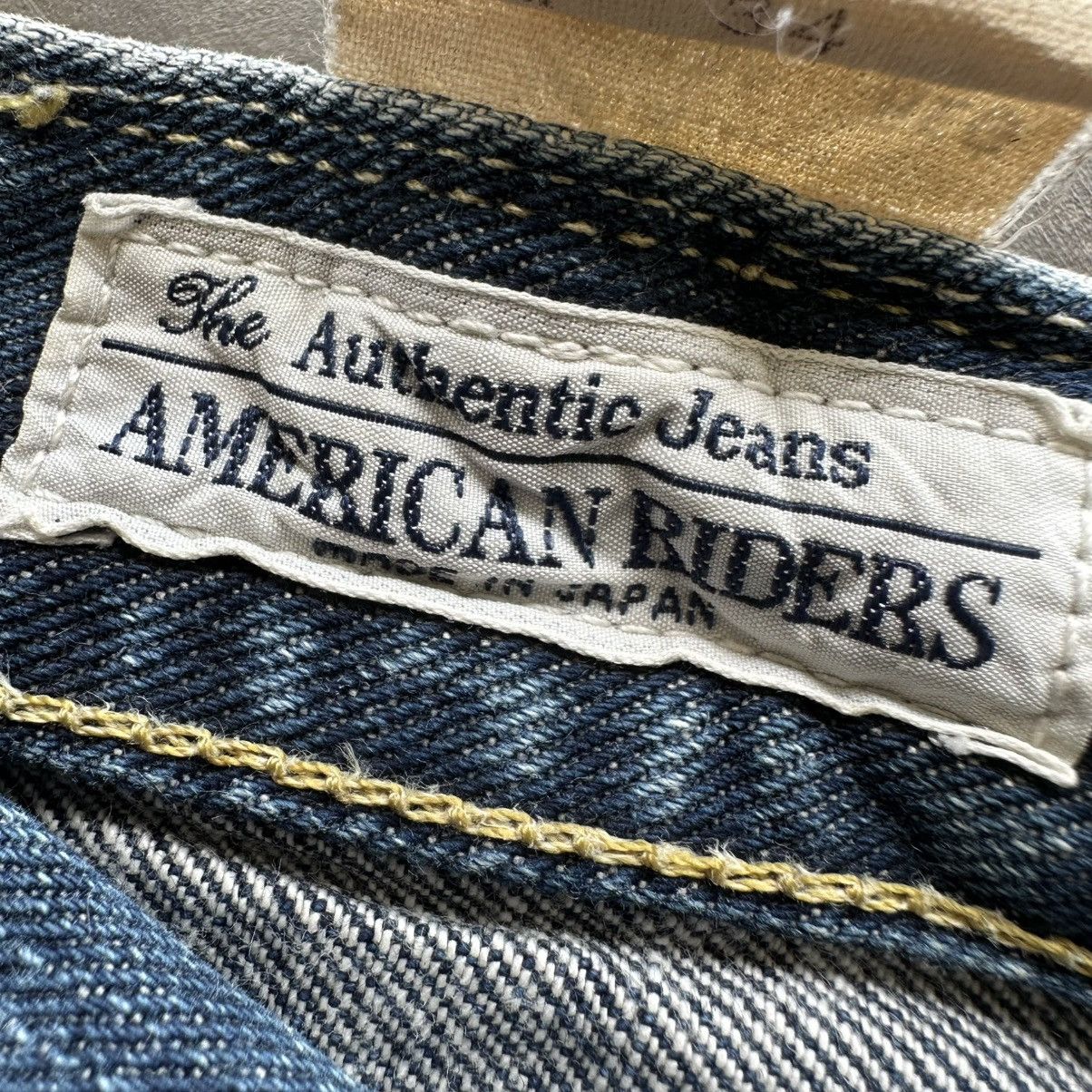 Japanese Brand Vintage LEE Rider FLARE Bootcut Distressed Denim Jean Pant Size US 29 - 7 Thumbnail