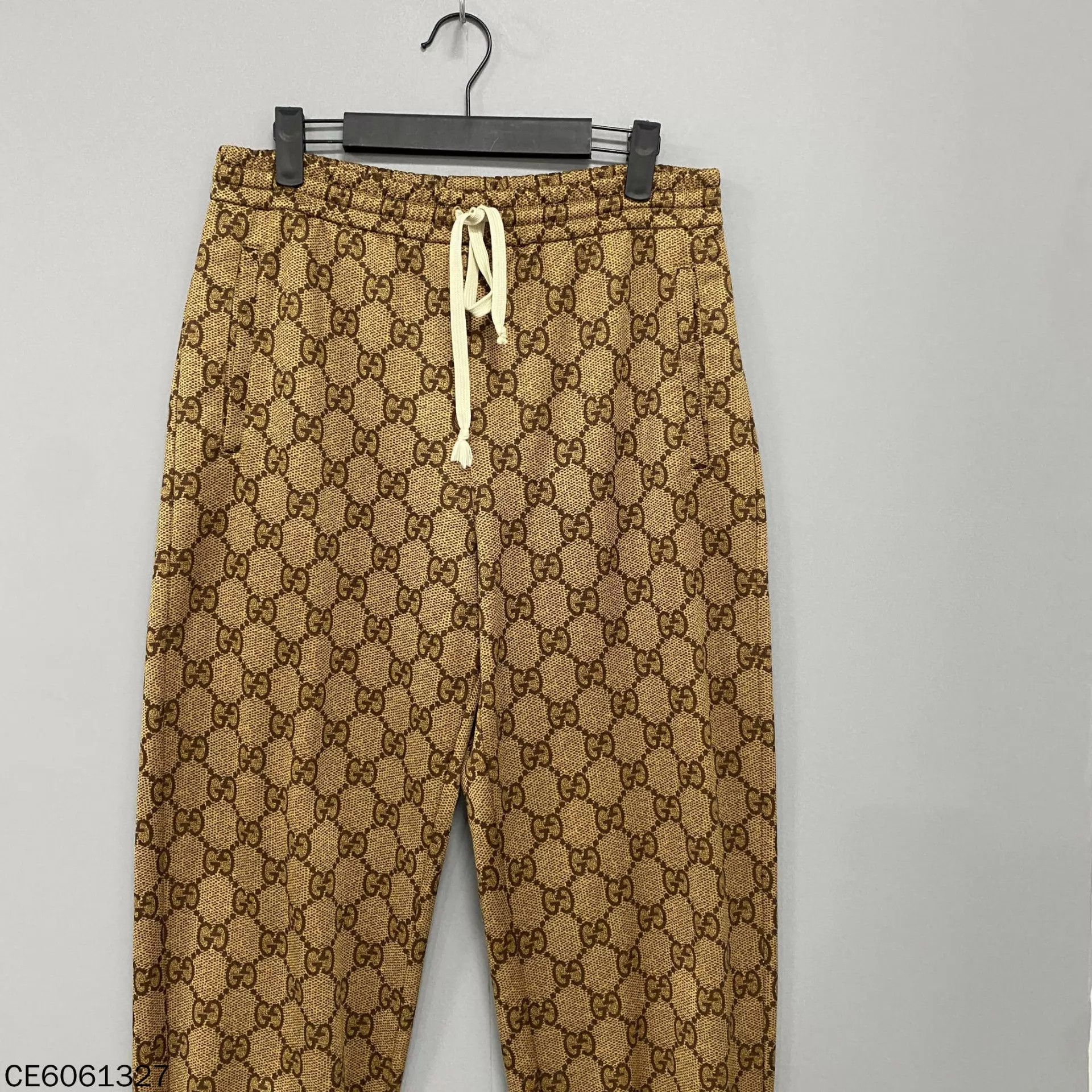 Gucci GUCCI GG Jacquard All-Over Print Trousers M 99 New Size 27" / US 4 / IT 40 - 2 Thumbnail