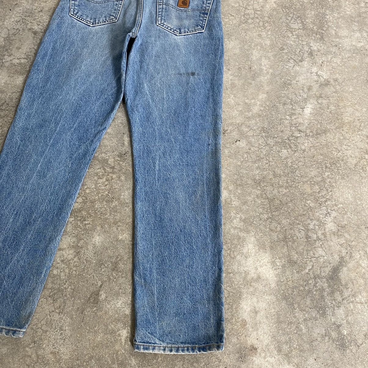 Carhartt Vintage Carhartt Traditional Fit Faded Dirty Jeans Size US 35 - 19 Thumbnail