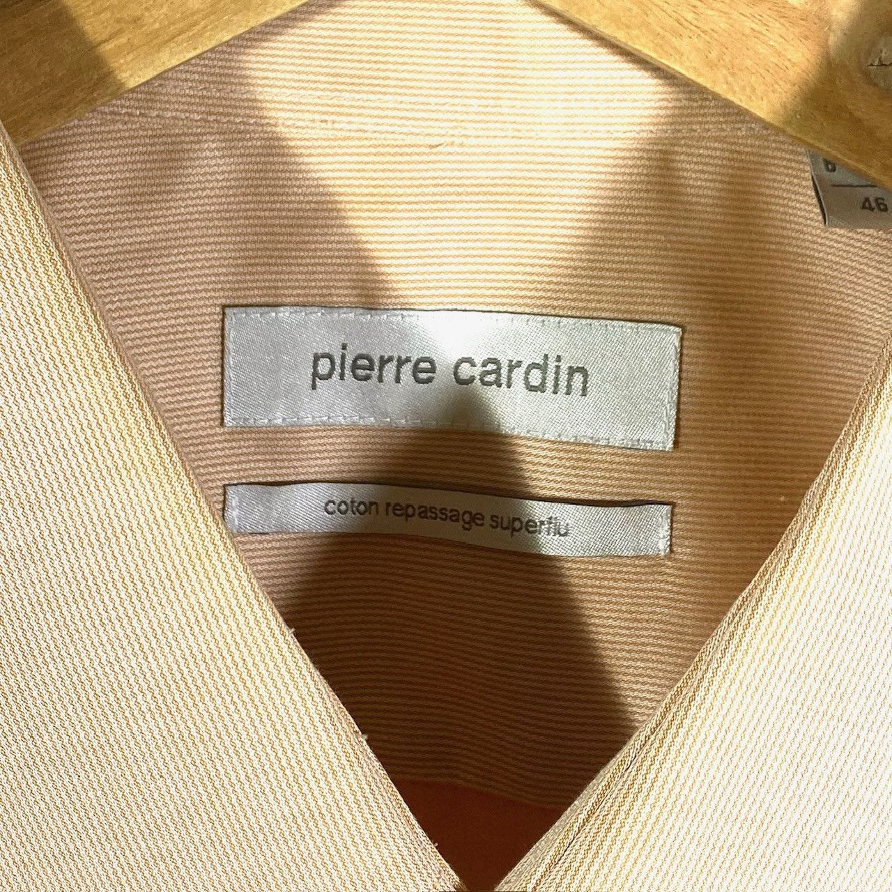 Pierre Cardin Chemise Unie/Minis Rayures Old Money Vintage Pierre Cardin Size US XXL / EU 58 / 5 - 5 Thumbnail