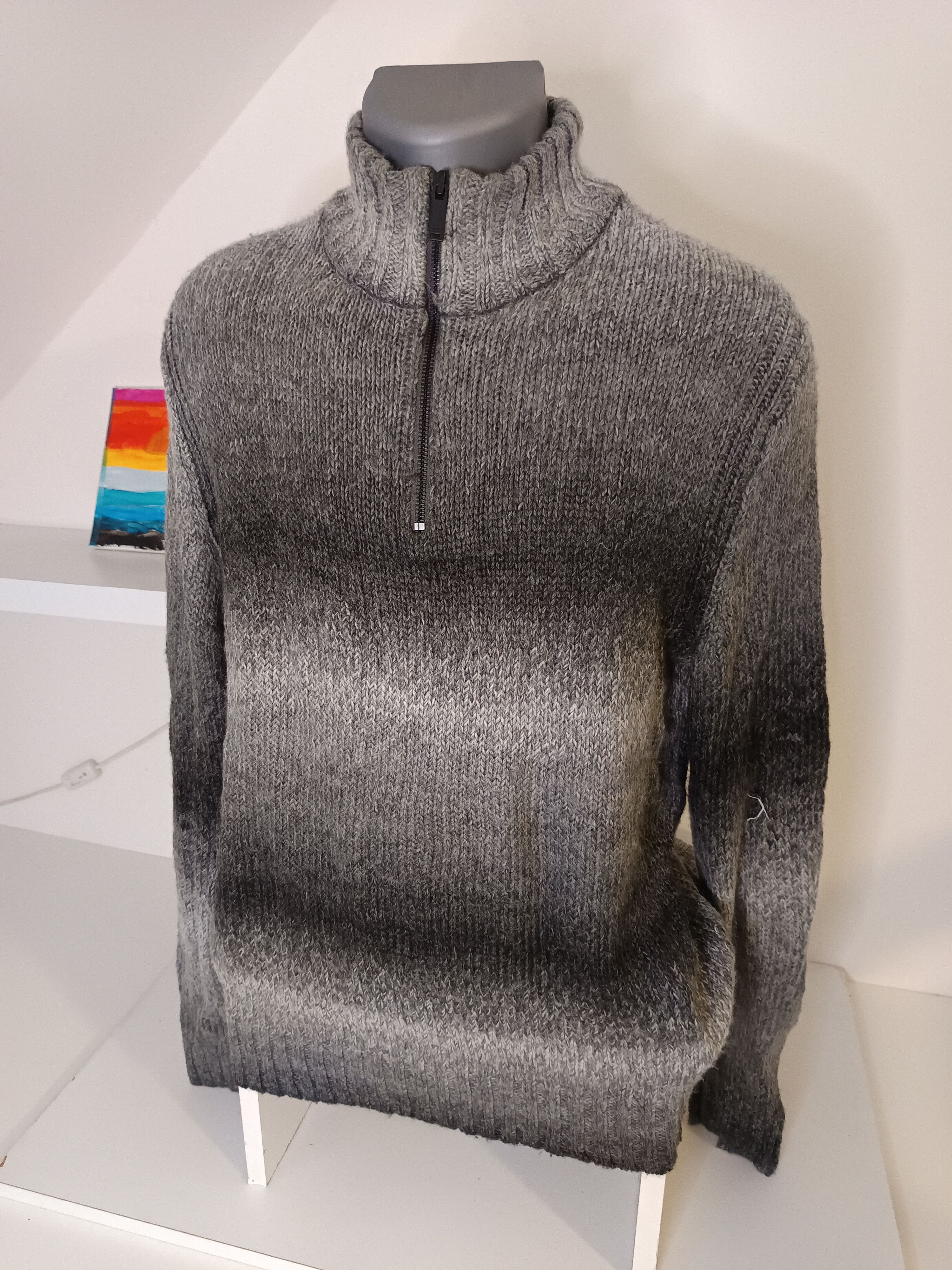 Calvin Klein Calvin Klein gray sweater Size US L / EU 52-54 / 3 - 1 Thumbnail