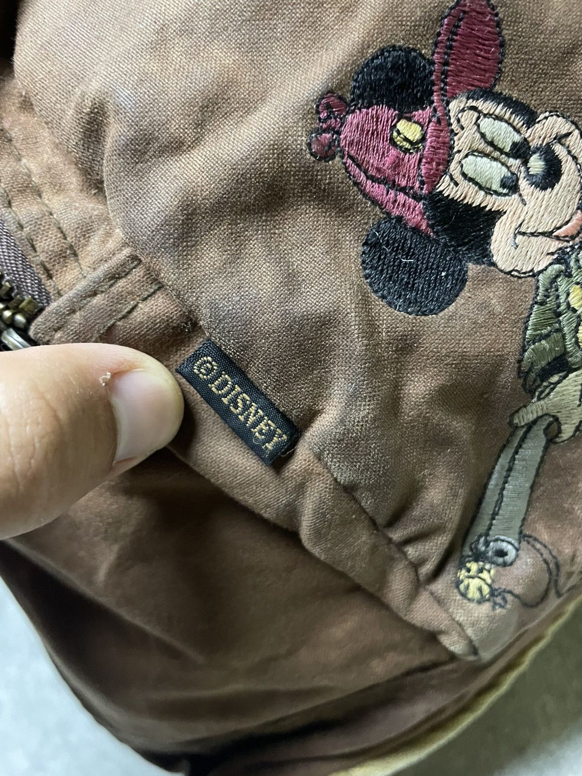 Iceberg Rare 1999 Leather Disney Backpack — Archival Mickey Grail Size ONE SIZE - 4 Thumbnail