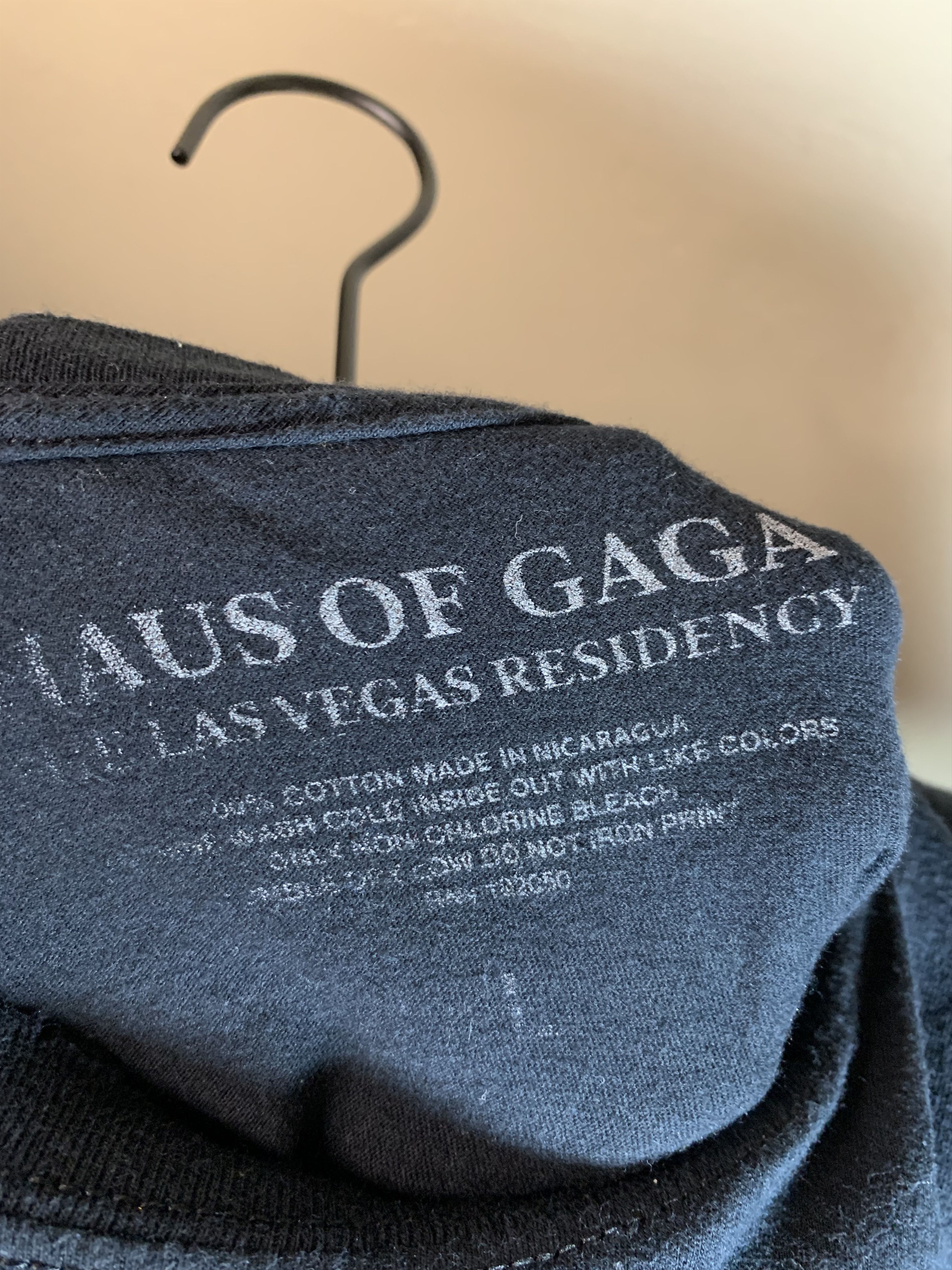 Band Tees RARE* Lady Gaga Joanne Haus Las Vegas Residency Tour T-Shirt Size US L / EU 52-54 / 3 - 6 Thumbnail