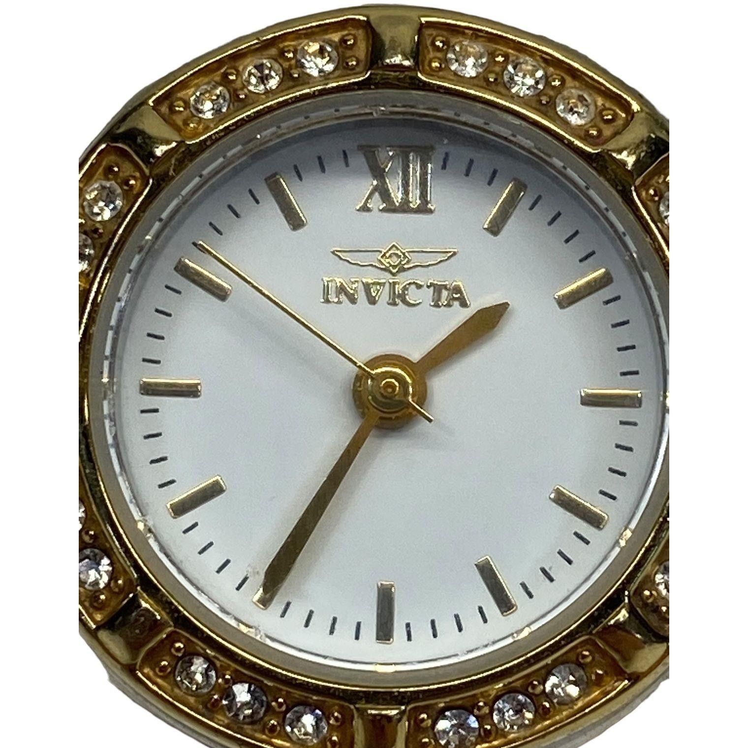 Invicta Invicta Wildflower 0133 Gold Stainless-Steel Quartz Watch Size ONE SIZE - 2 Thumbnail