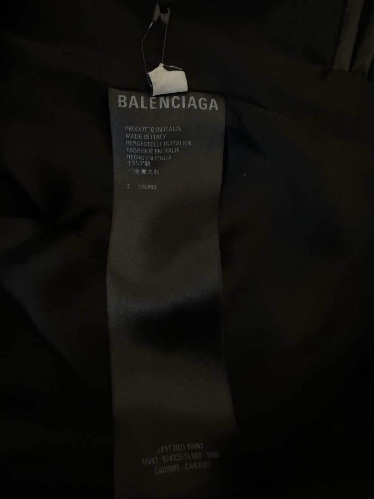 Balenciaga SS23 SOFT LEATHER BLAZER SB OVERSIZE JACKET Size US M / EU 48-50 / 2 - 11 Thumbnail