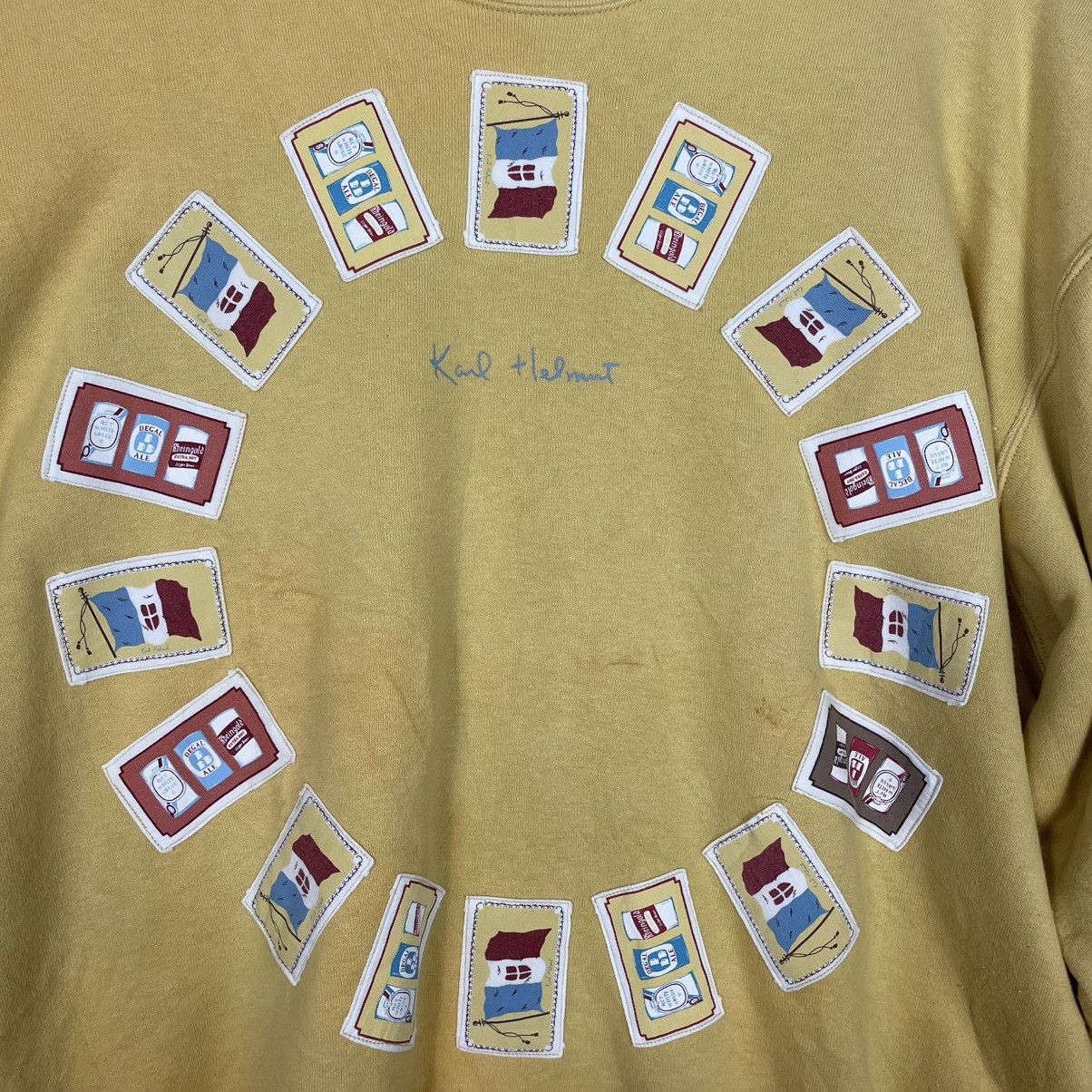 Karl Helmut Karl Helmut Crewneck Sweatshirt Size US M / EU 48-50 / 2 - 10 Thumbnail