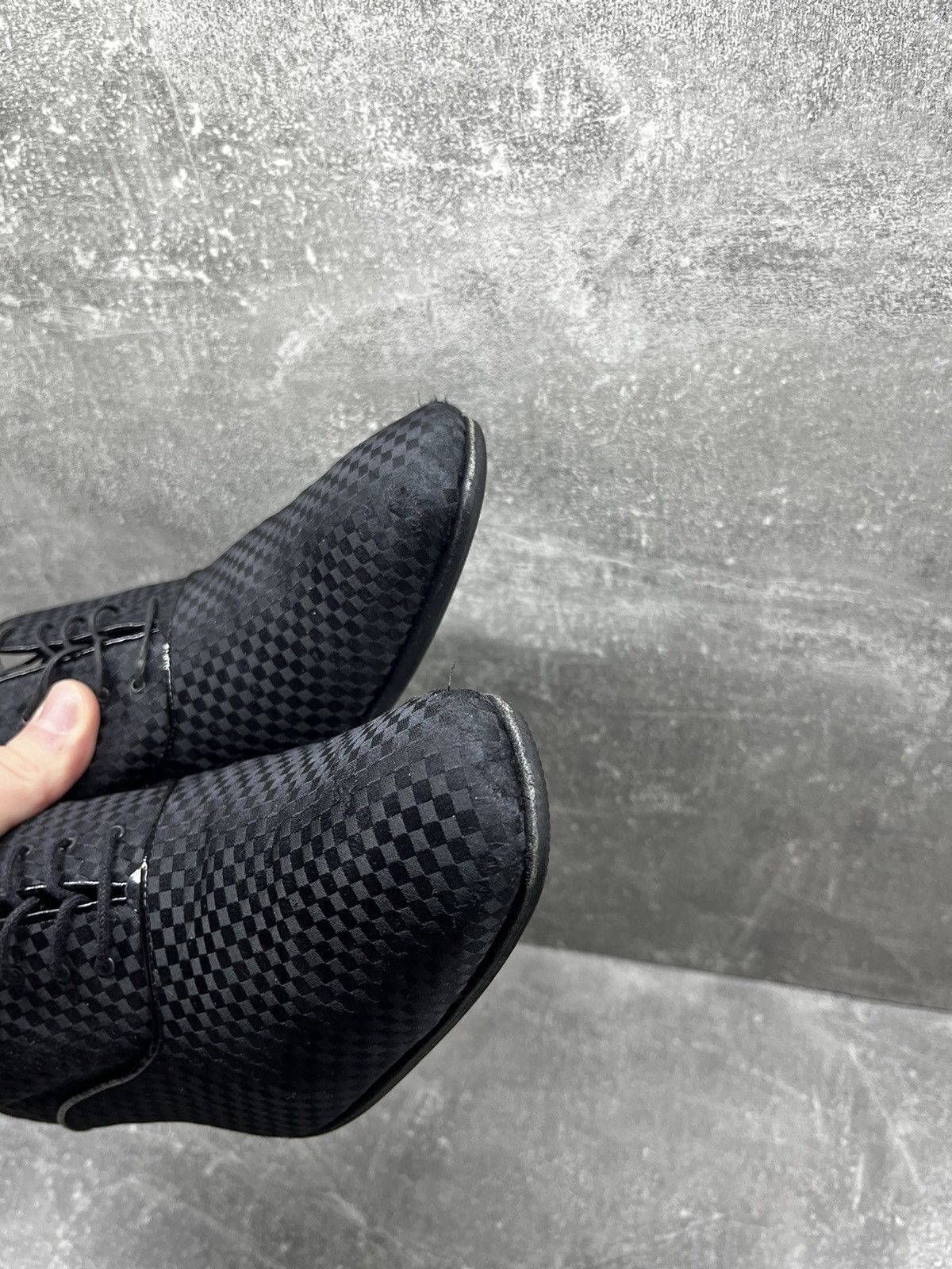 Louis Vuitton Louis Vuitton - 2018 - Petit Damier Solferino Derby Size US 8.5 / EU 41-42 - 5 Thumbnail