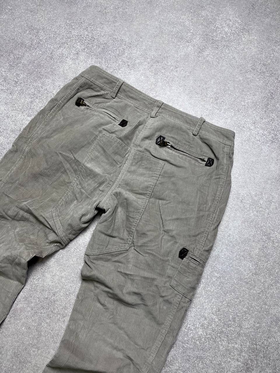 Etro Vintage Etro Velvet Baggy Cargo Pants 32 Size US 30 / EU 46 - 3 Thumbnail